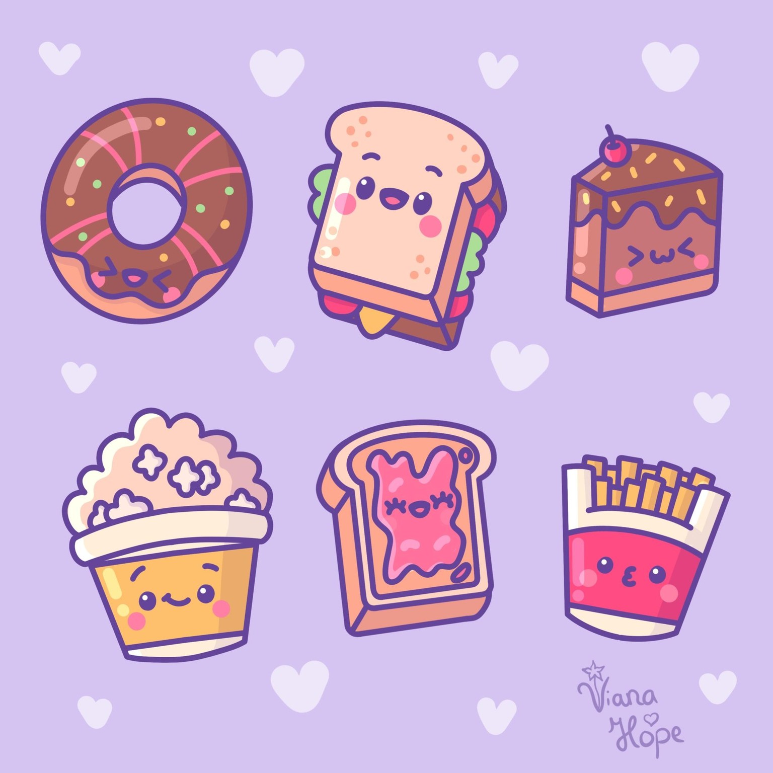 Kawaii Food - image 1 - student project