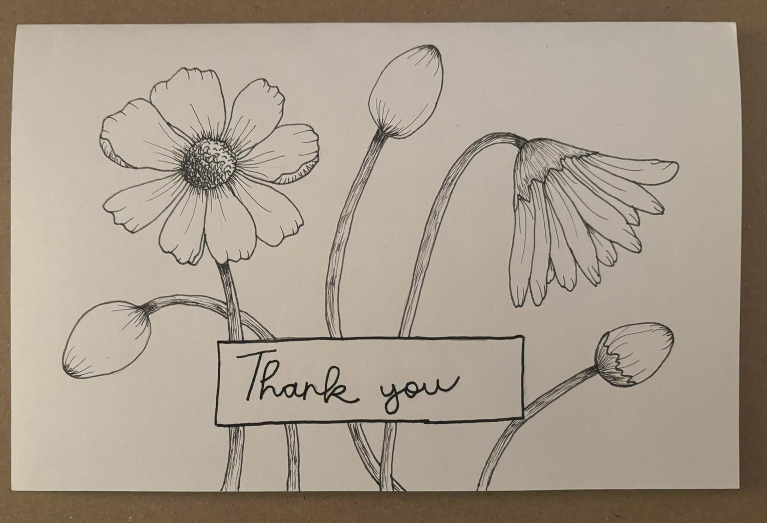 Flower Drawings - image 10 - student project