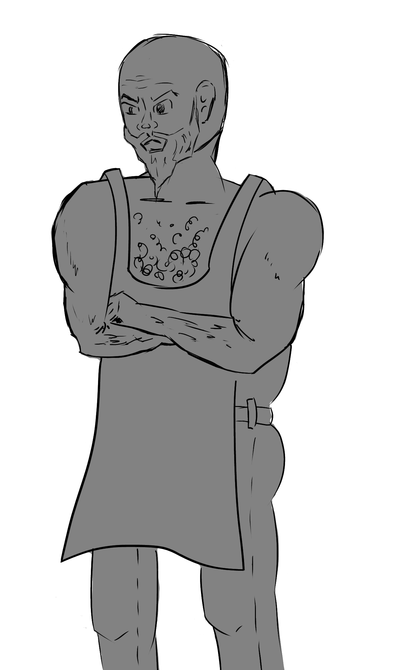 Character pose - image 1 - student project