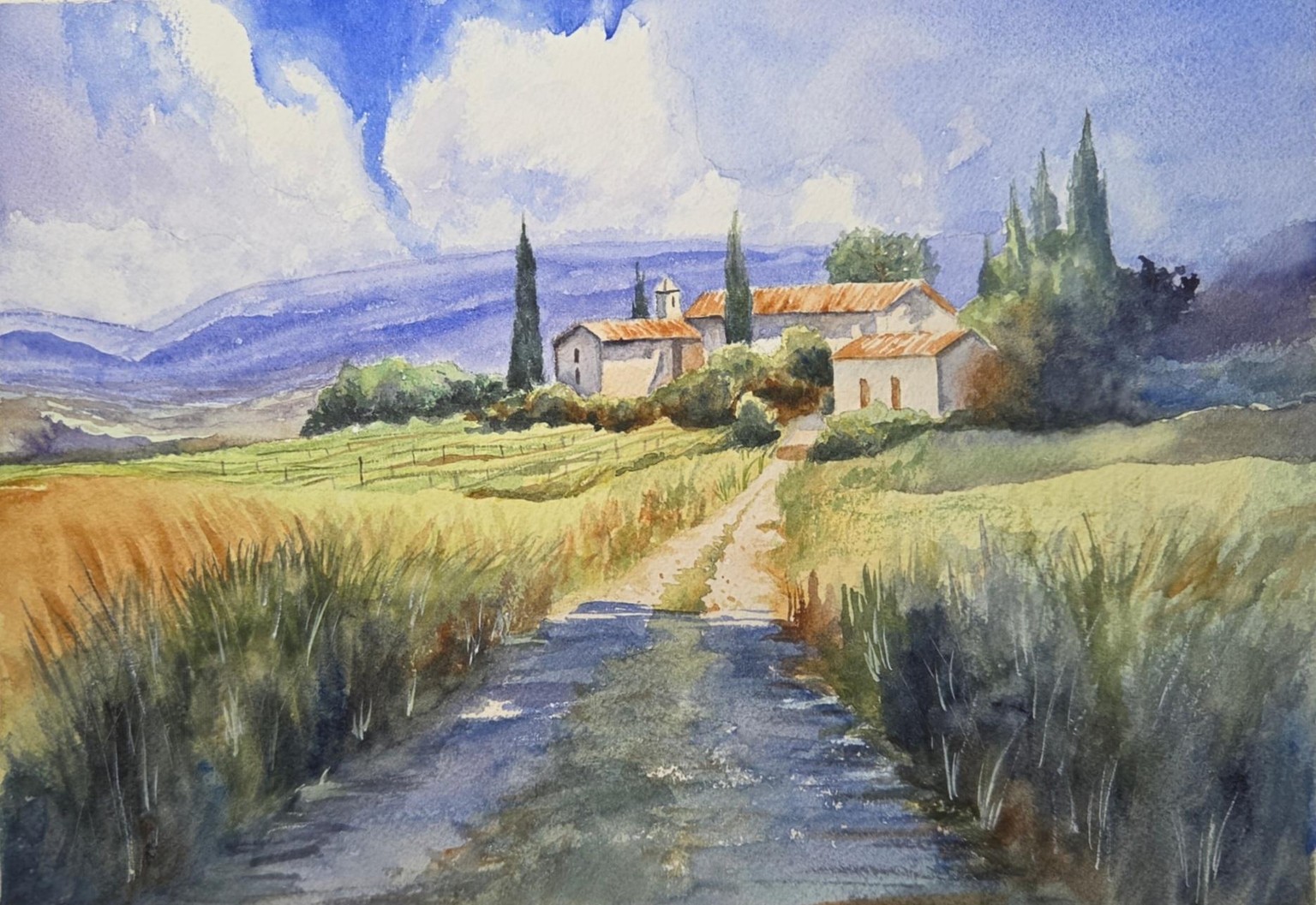 Sunlit Countryside - image 1 - student project