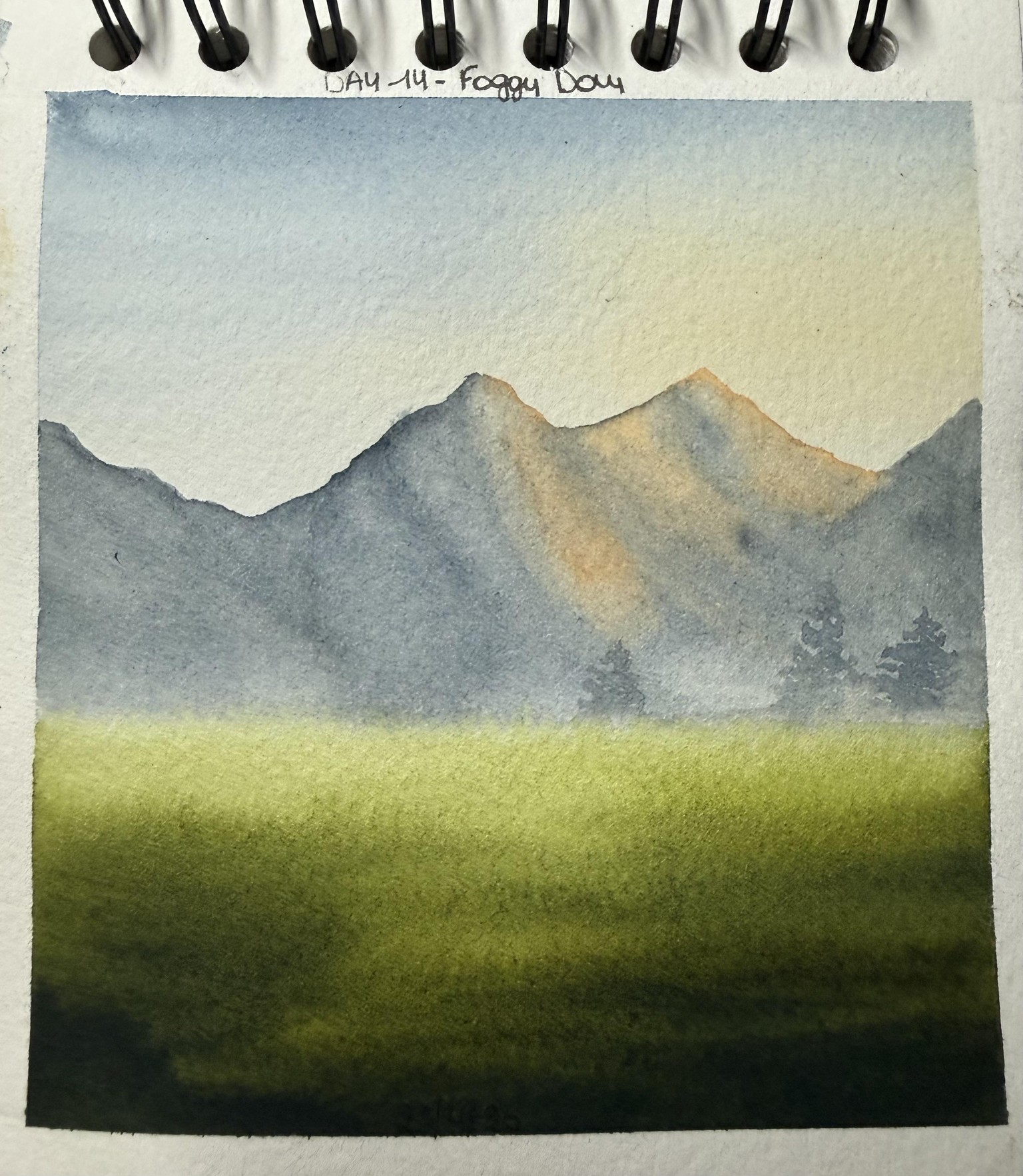 15 days of 15 minute watercolor - image 14 - student project