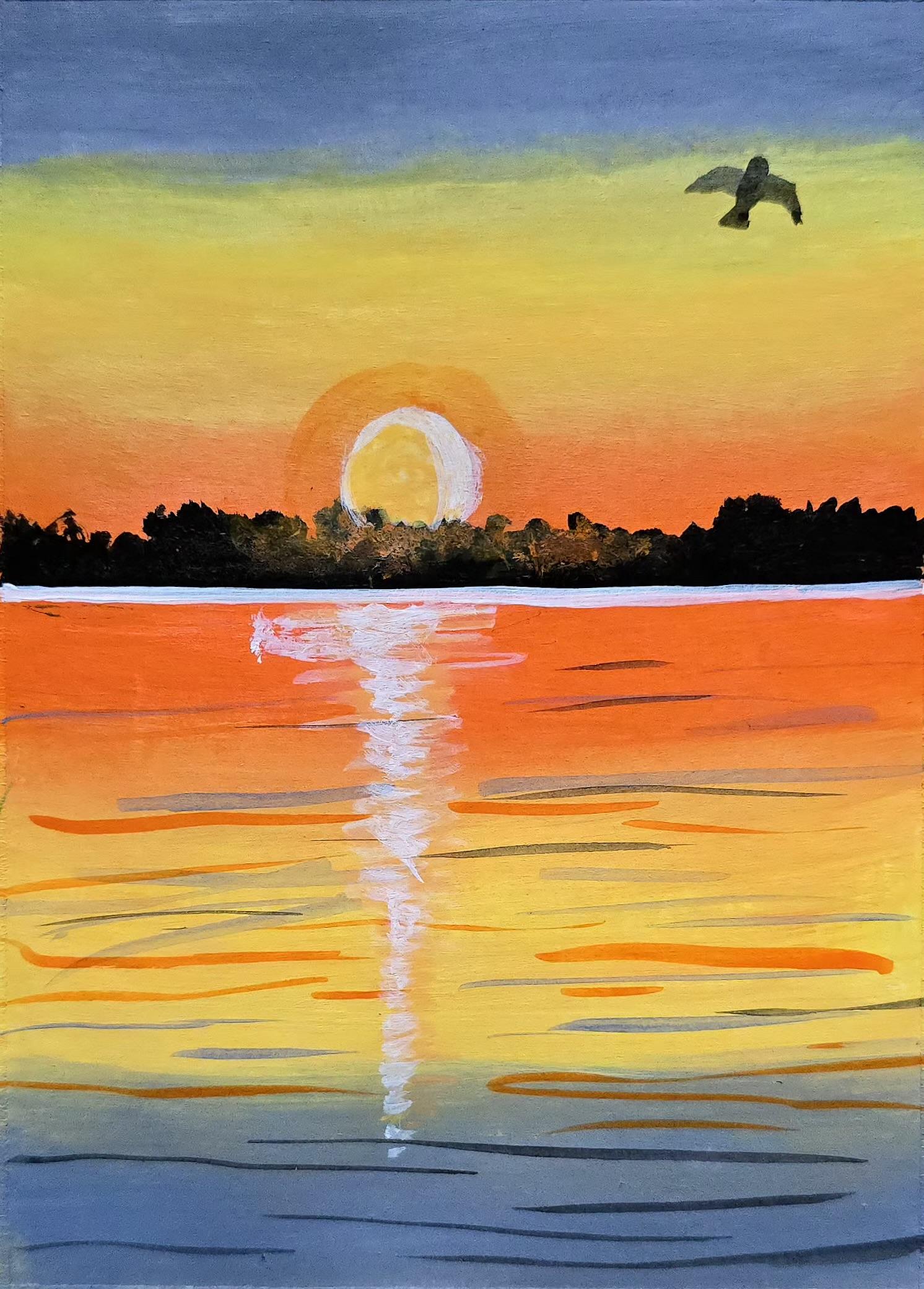 Acrylic landscapes - image 1 - student project