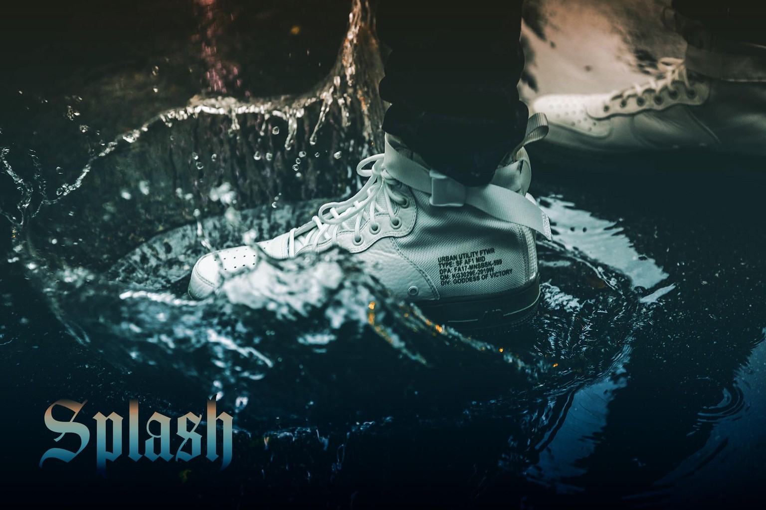 Splash Gradient Overlay Image - image 1 - student project