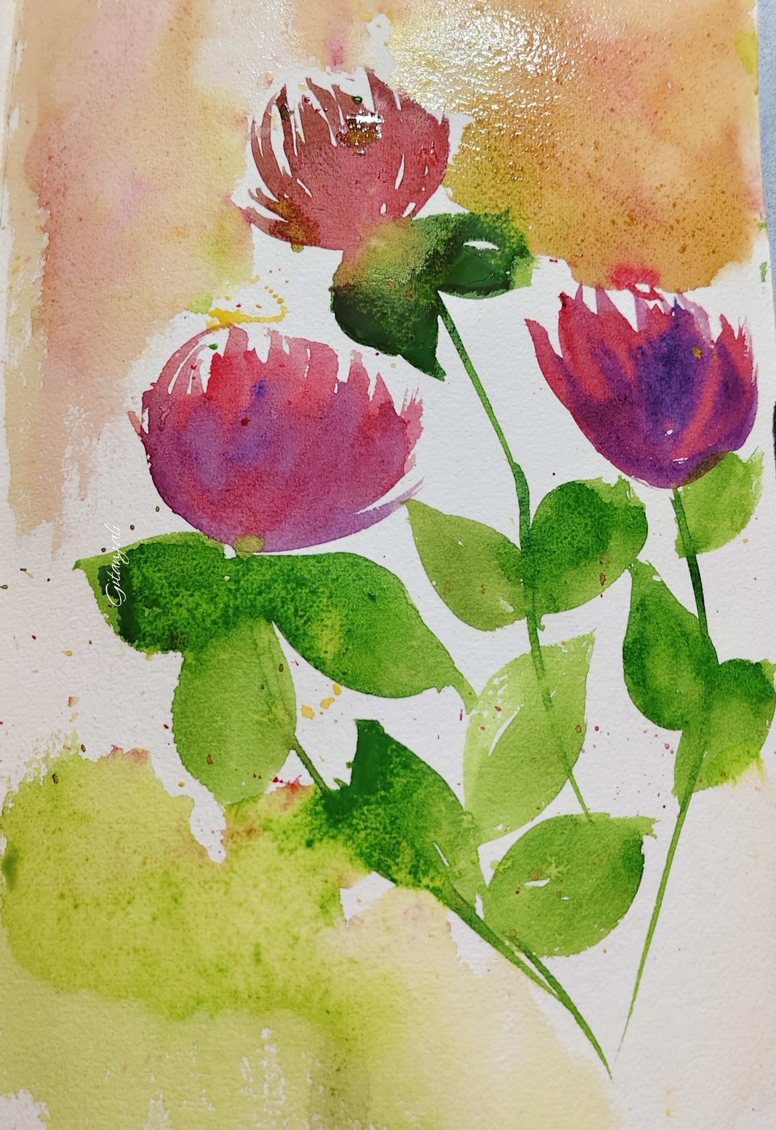 Loose florals - image 5 - student project