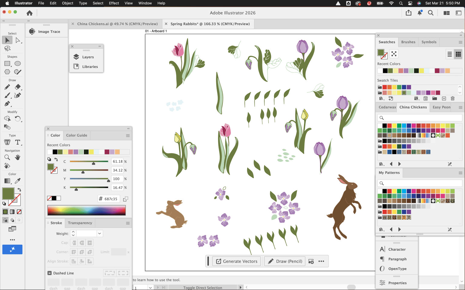 Spring Rabbits - image 3 - student project