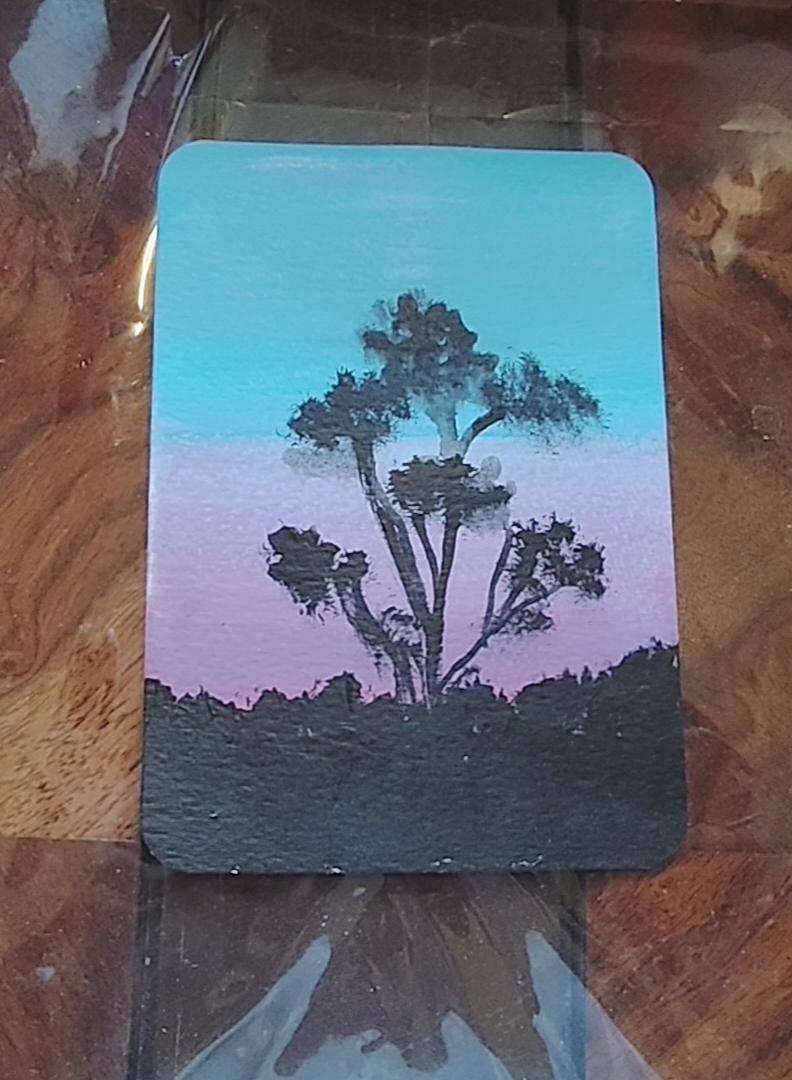 Acrylic landscape - image 4 - student project