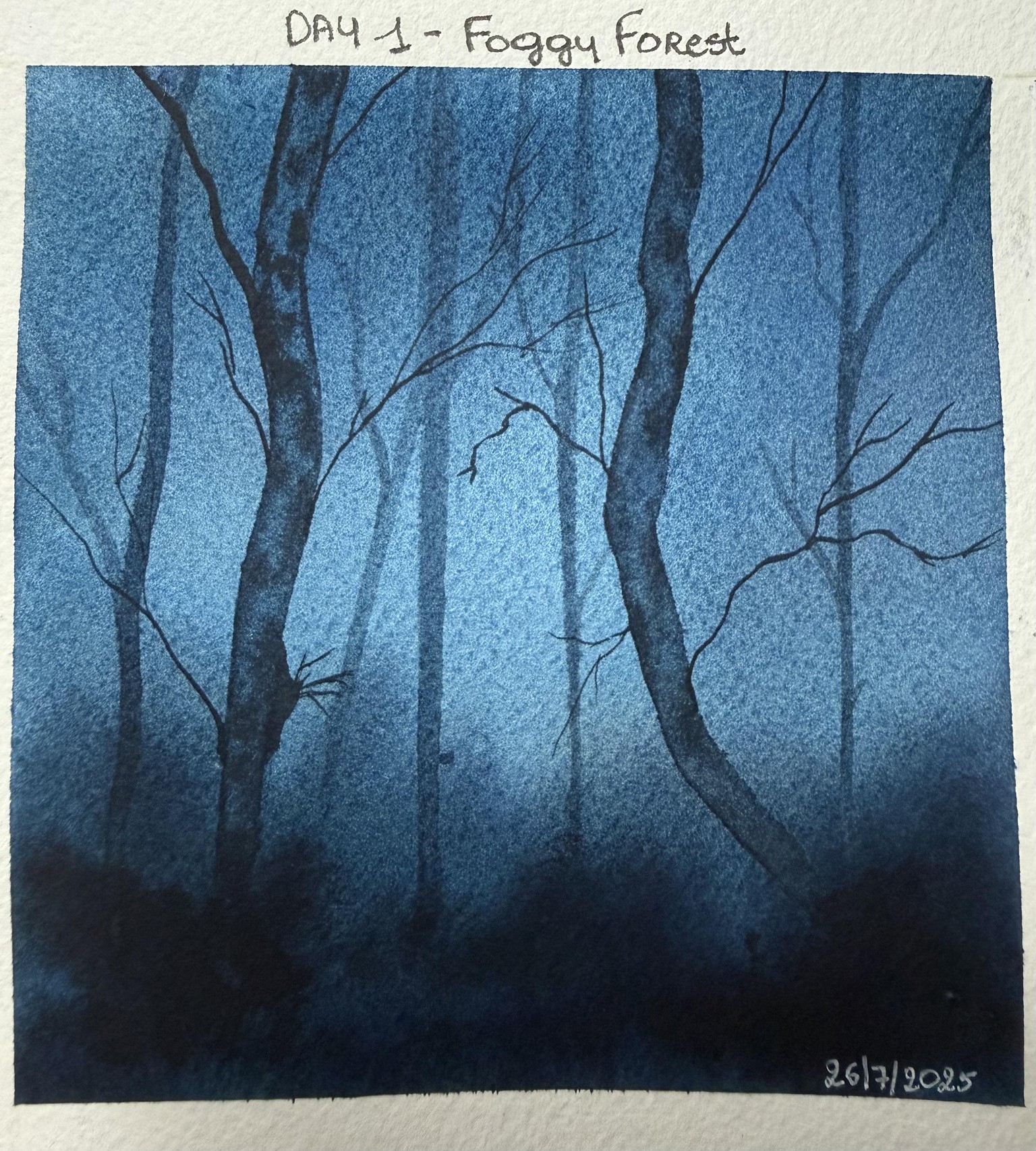 15 days of 15 minute watercolor - image 1 - student project