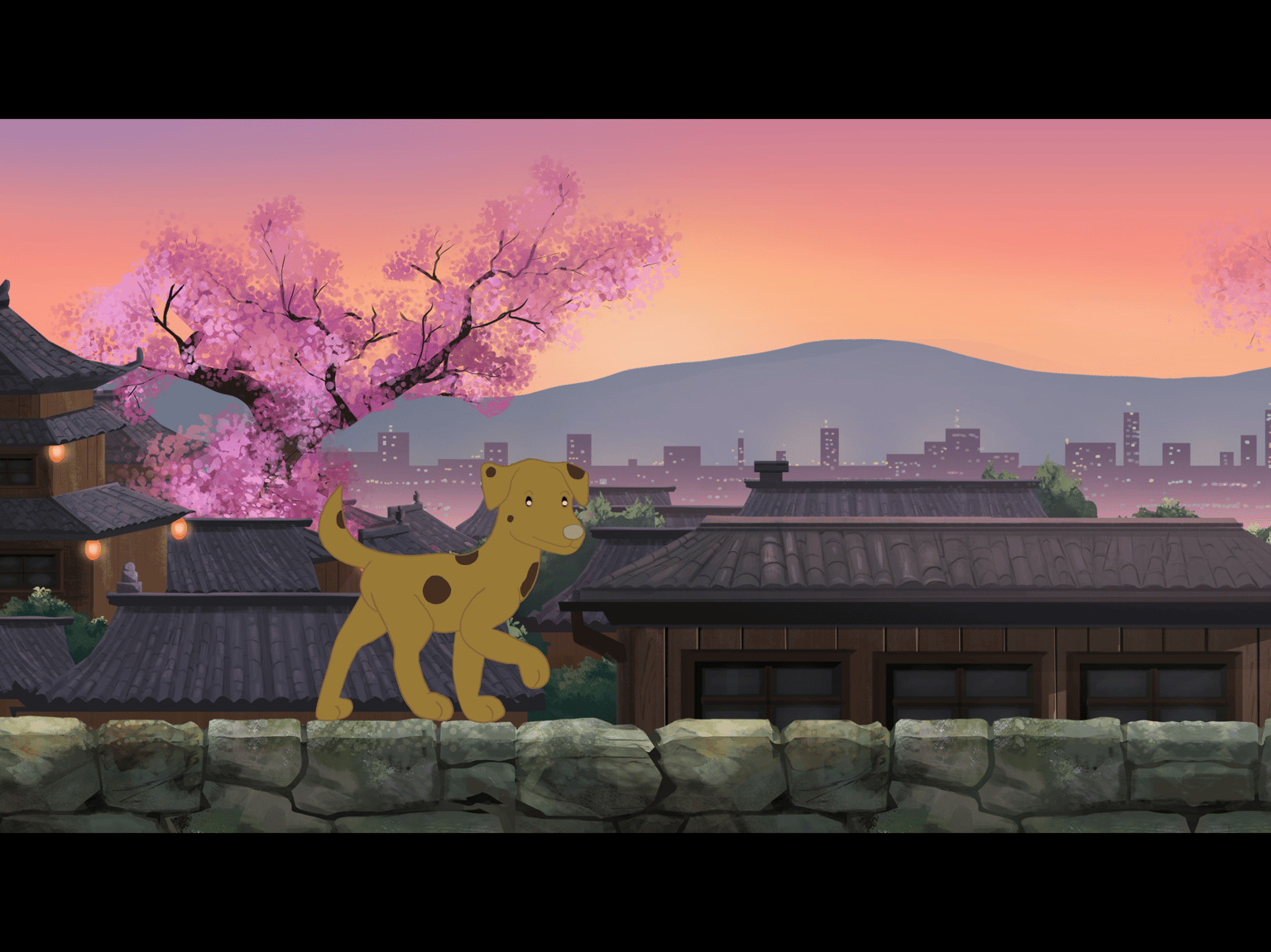 Dog in Japan animation - image 2 - student project