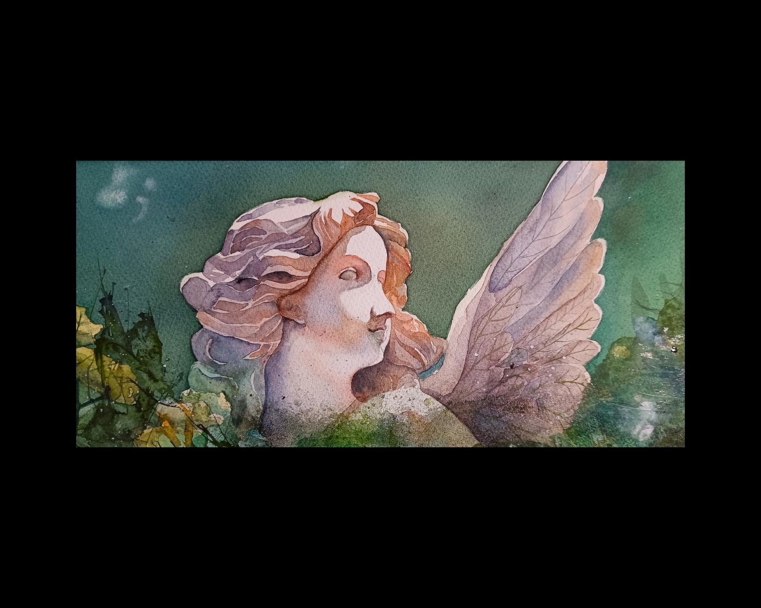 Aquarell - Angel(s) in the garden - image 2 - student project