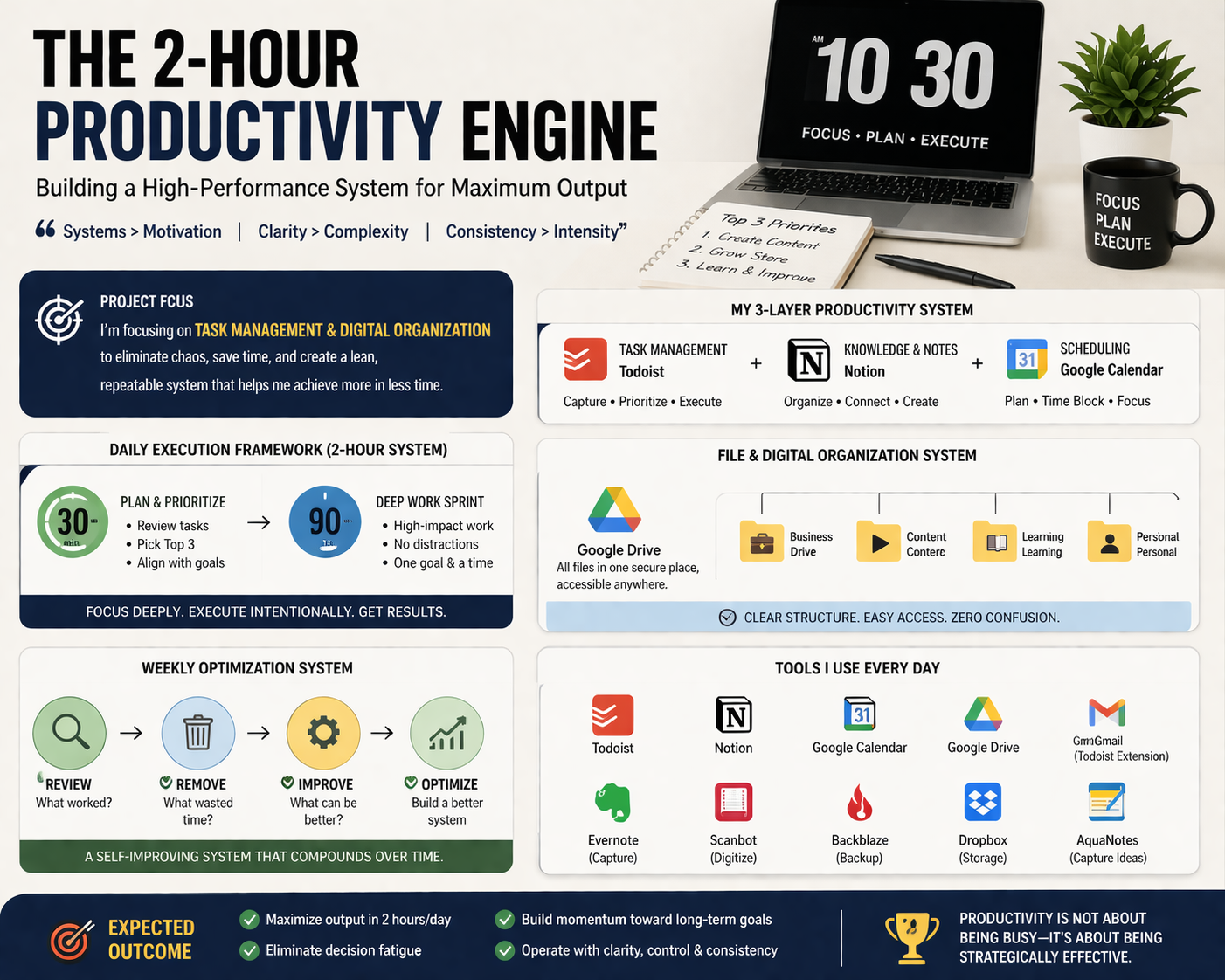 The 2-Hour Productivity Engine: Building a High-Performance System for Maximum Output - image 2 - student project