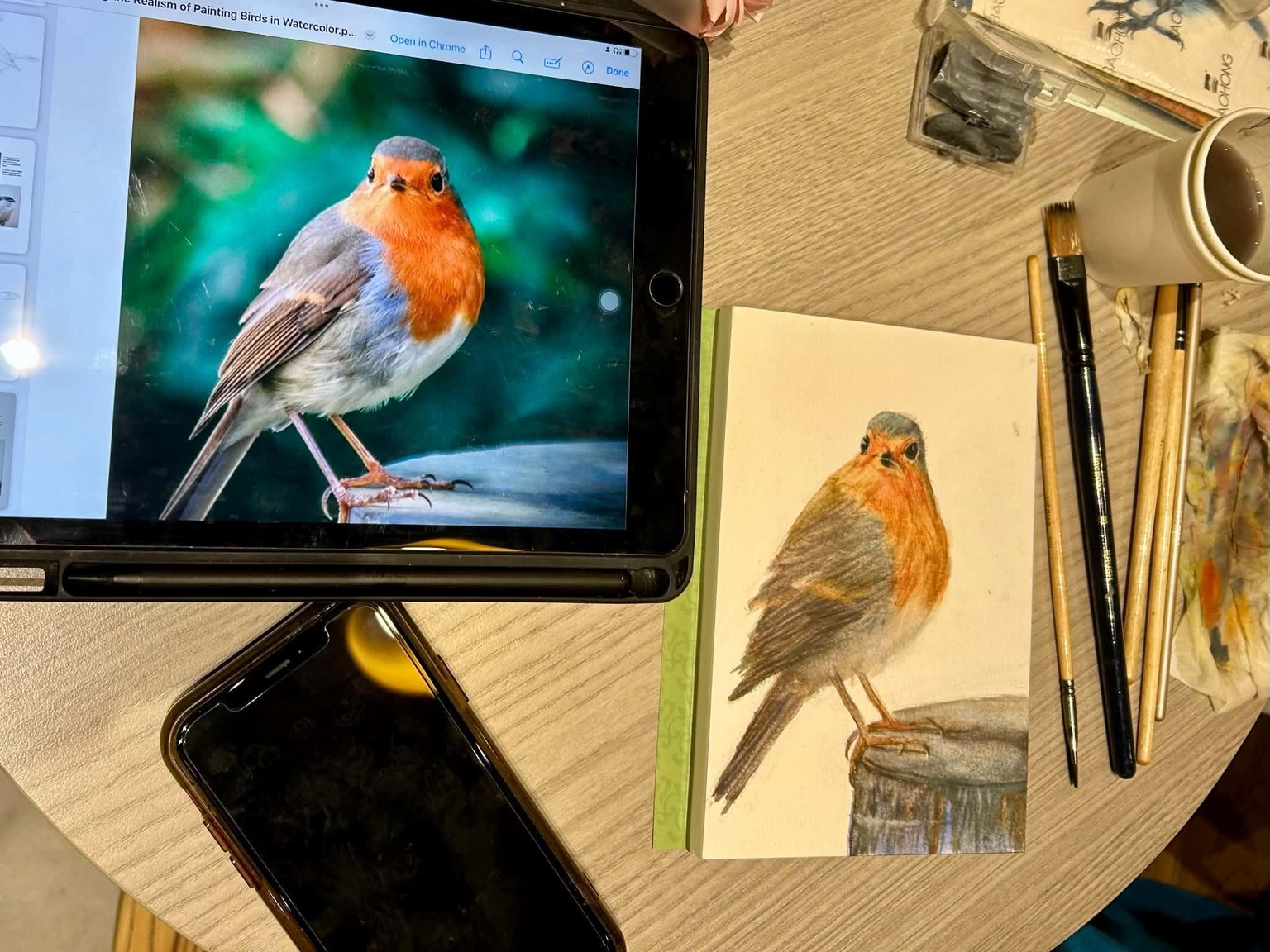 painting birds projects - image 4 - student project