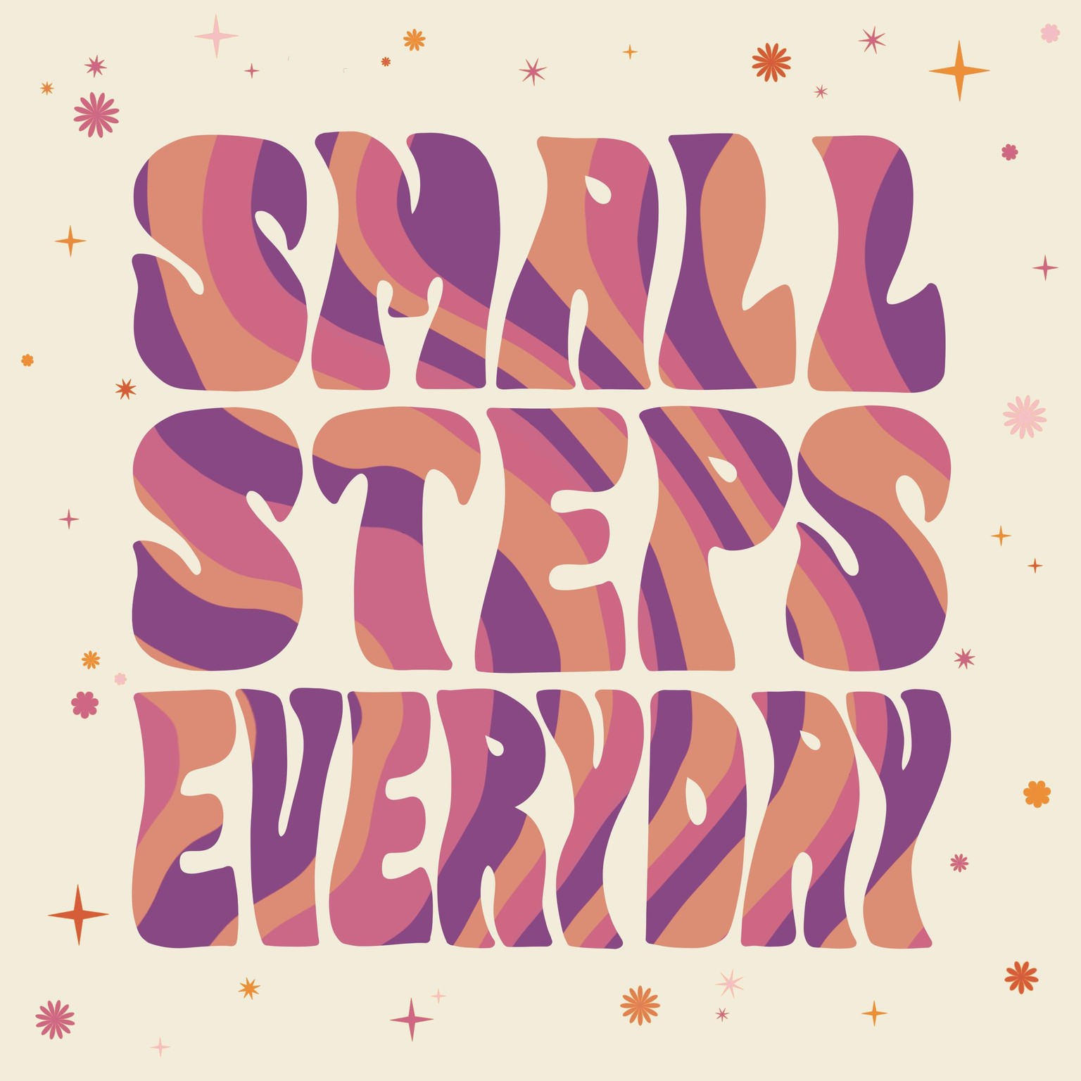 Focus on the good / Small steps everyday / There is power in kindness - image 2 - student project