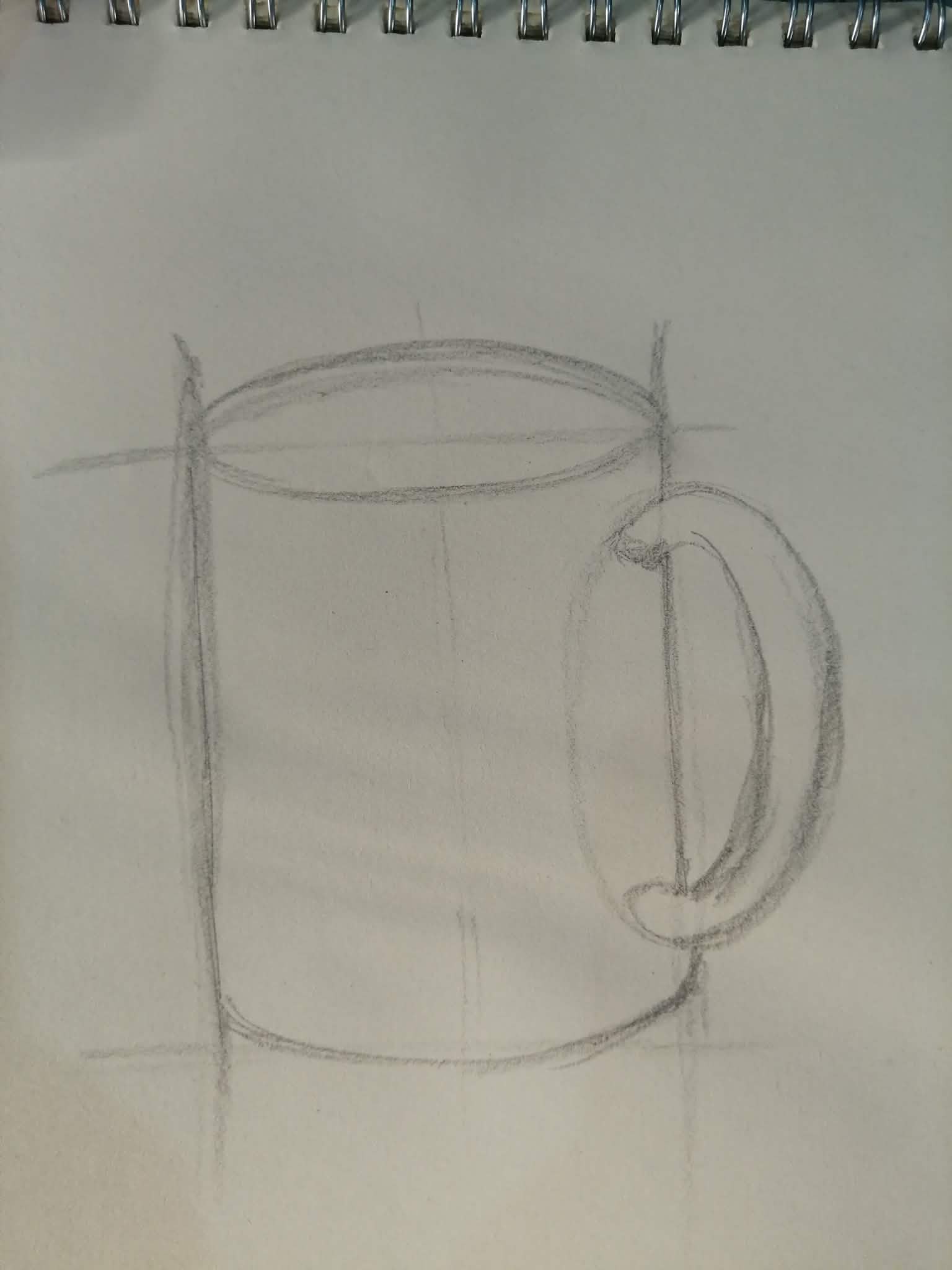 Loose drawing to rid myself of perfection and fear. Just do it! - image 1 - student project