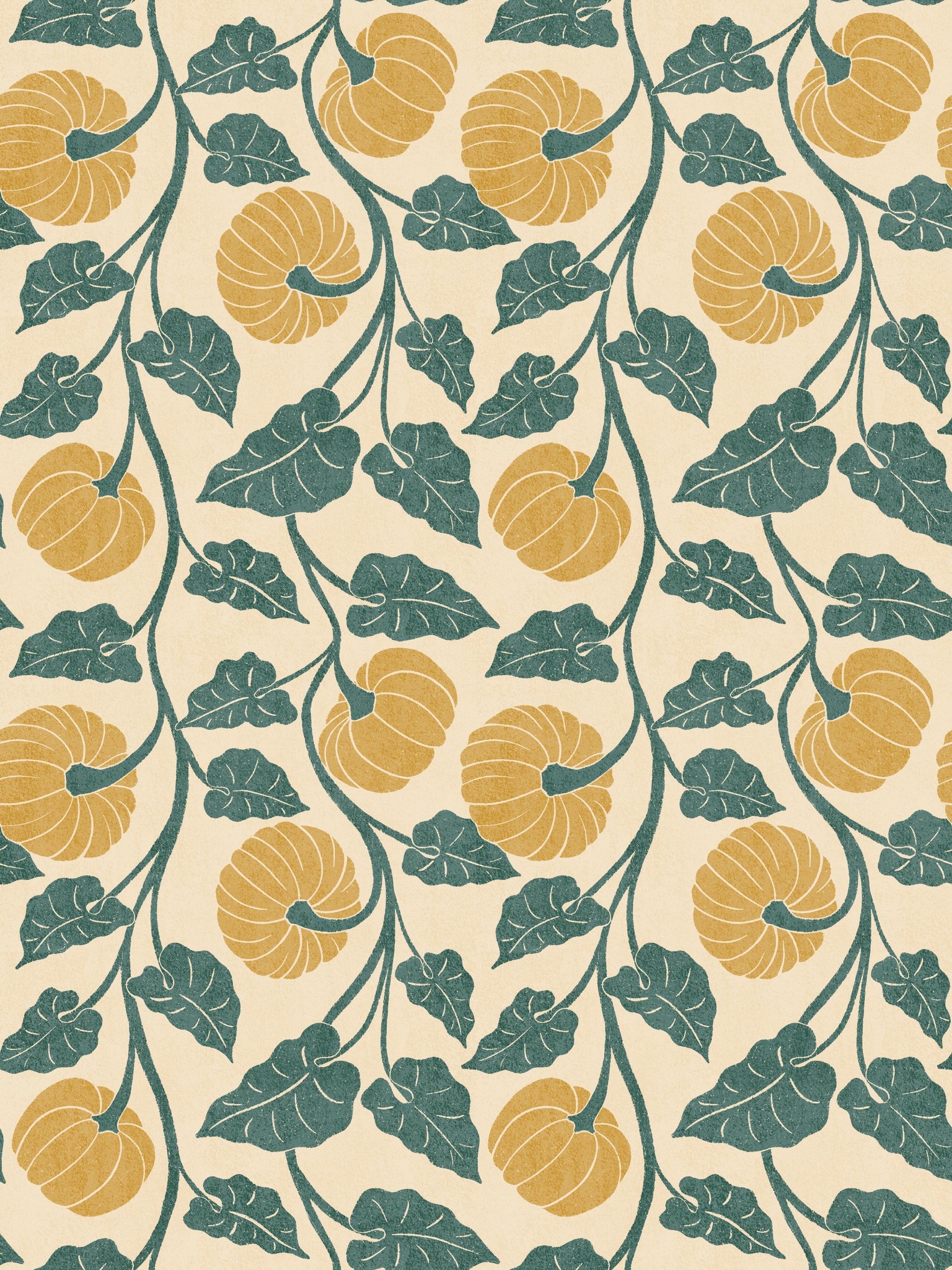 Pumpkin vines - image 3 - student project