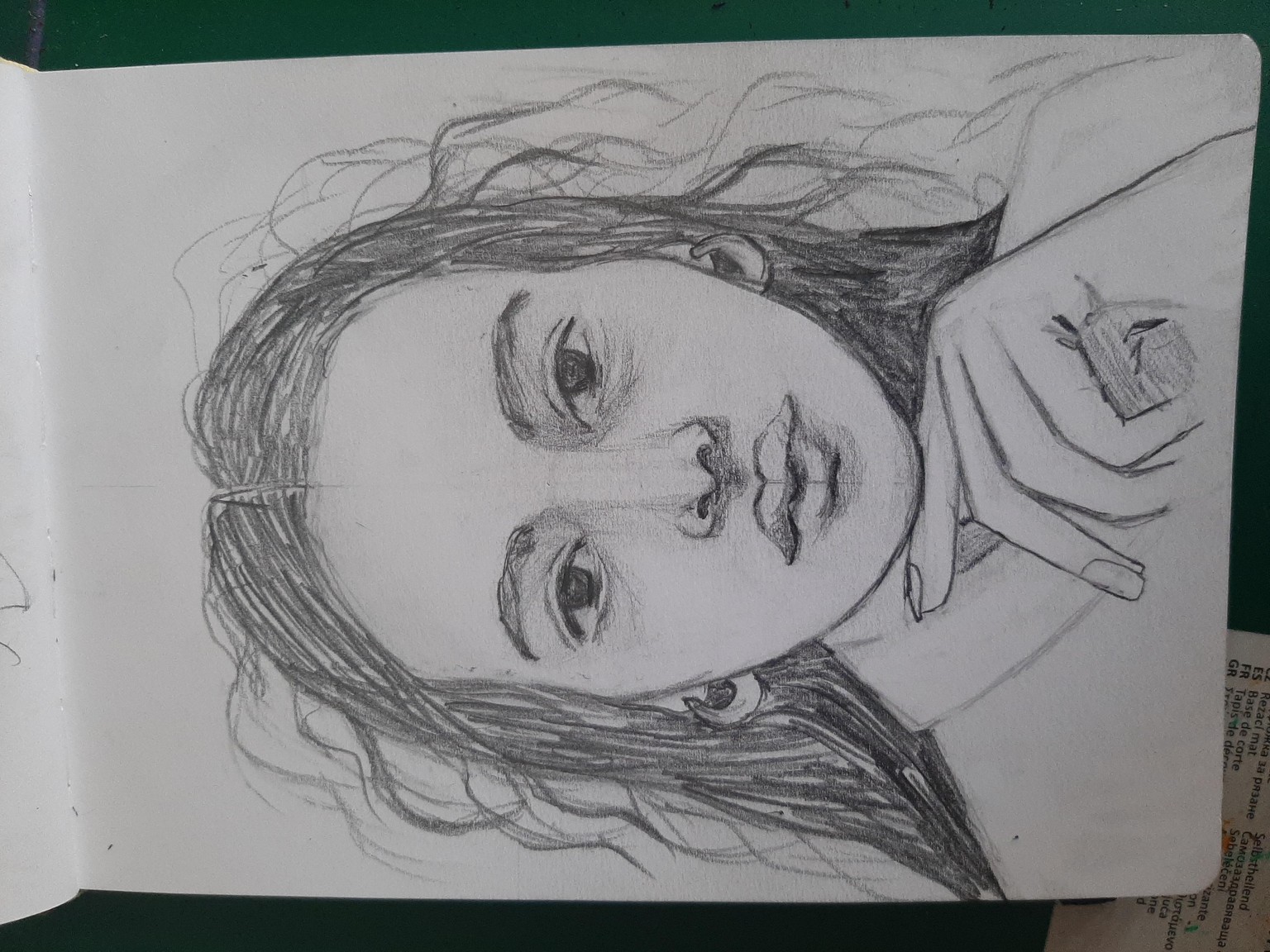 Portrait à la gouache défi 1 - image 1 - student project