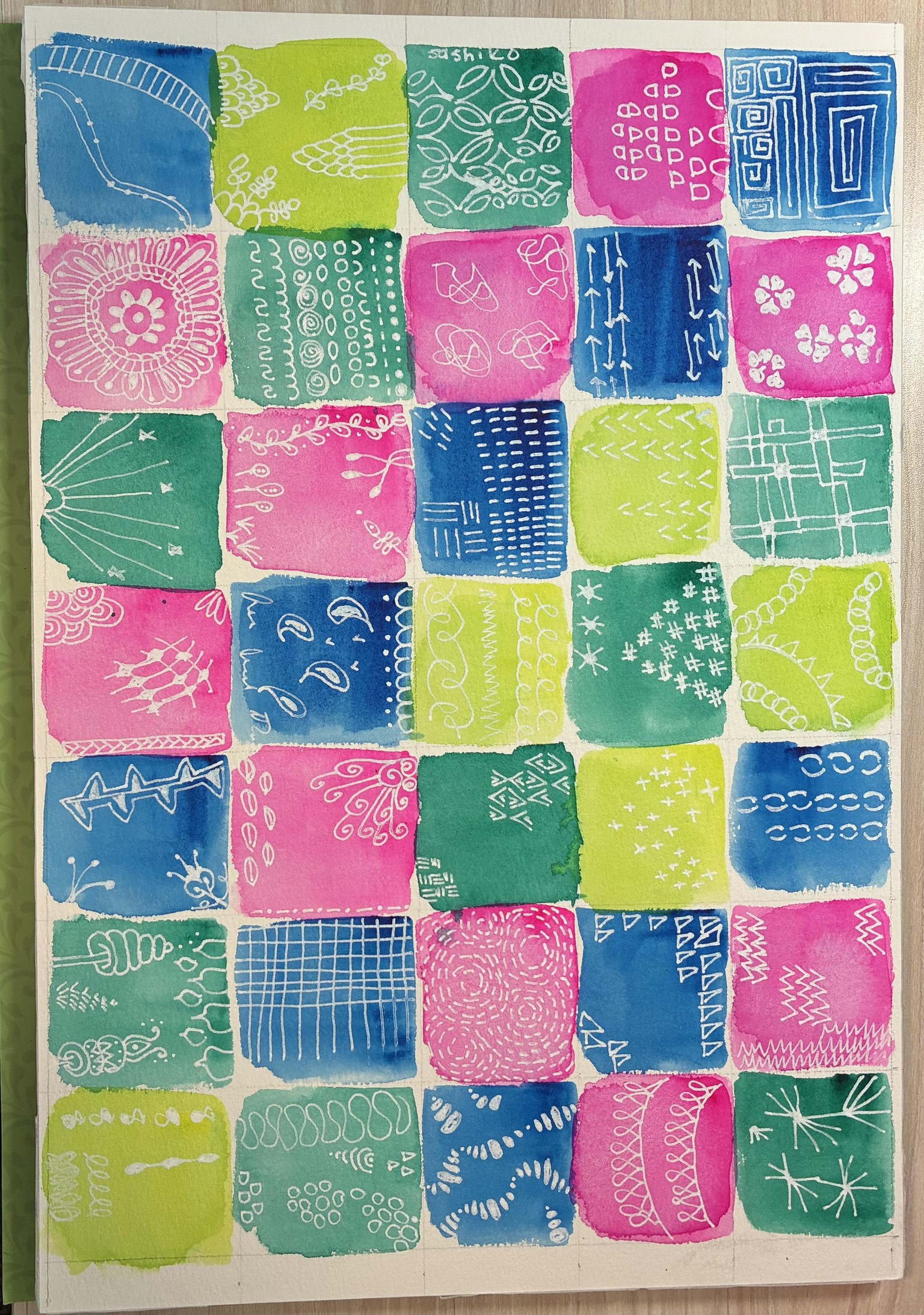 All the Mark making things I have - image 2 - student project