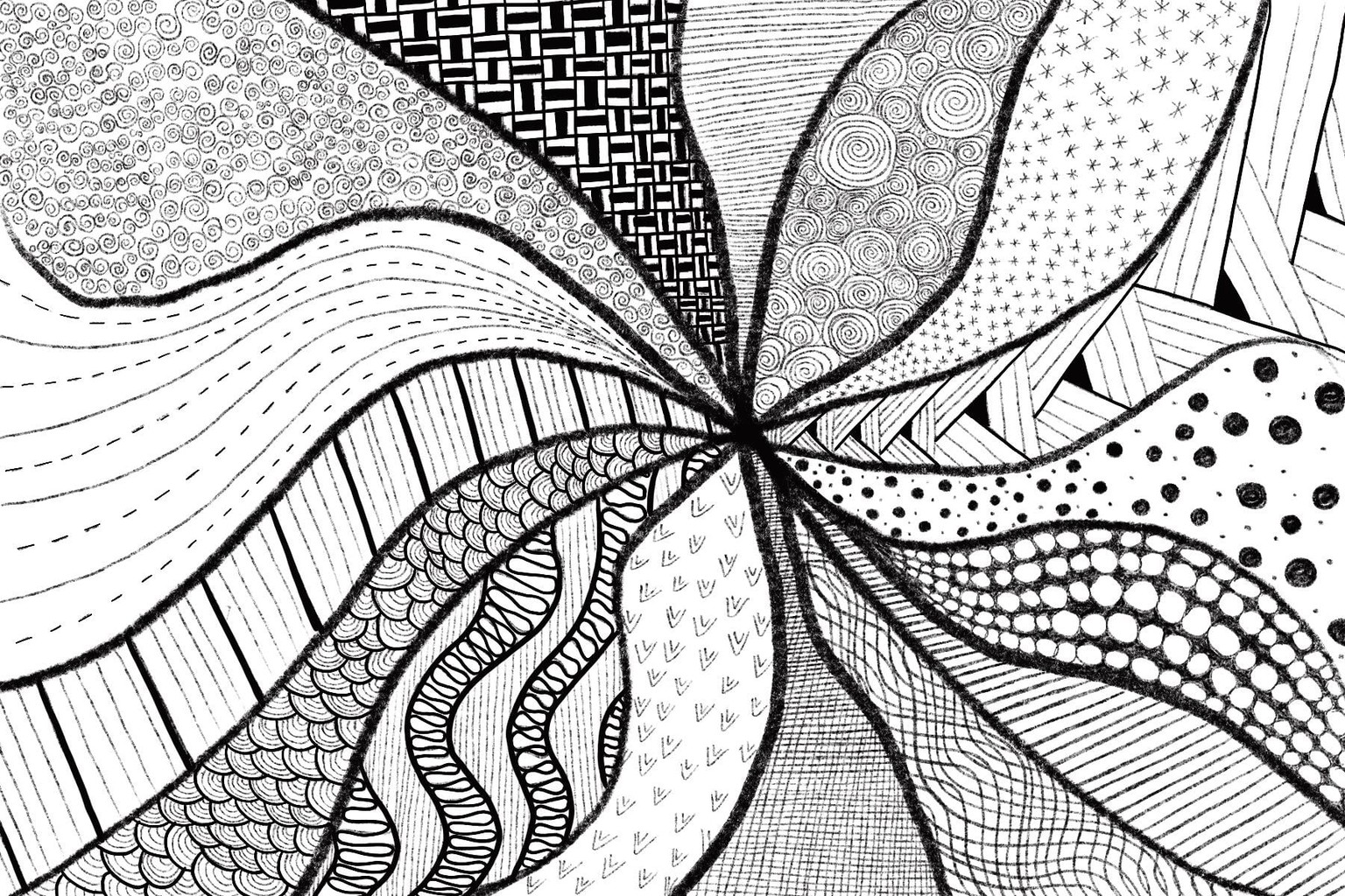 Zentangle mini project - image 1 - student project