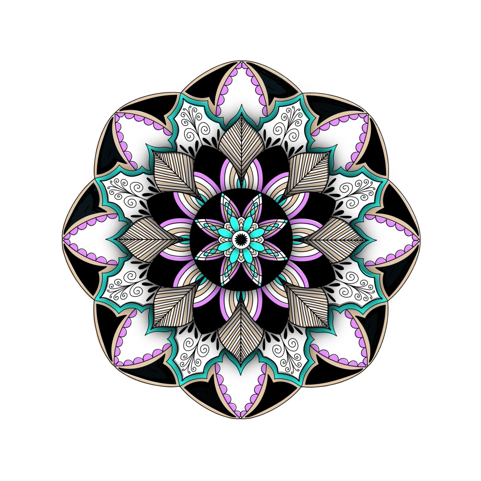 My mandalas - image 2 - student project