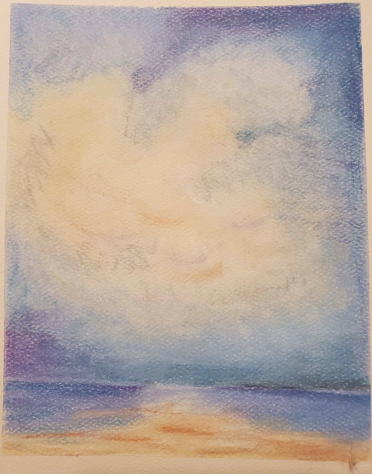 Big Sky with Soft Pastels - image 1 - student project
