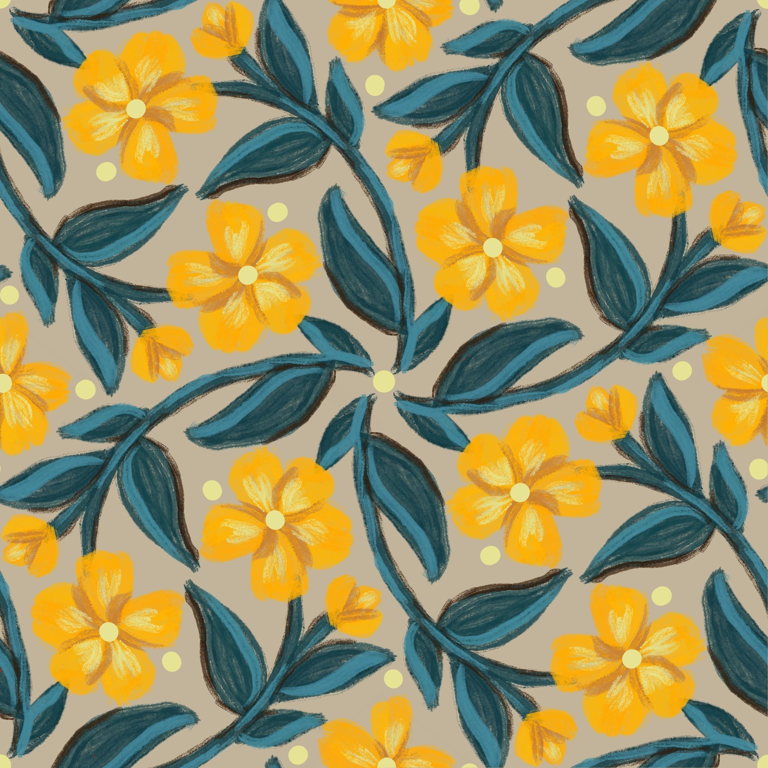 Flower Repeat - image 1 - student project