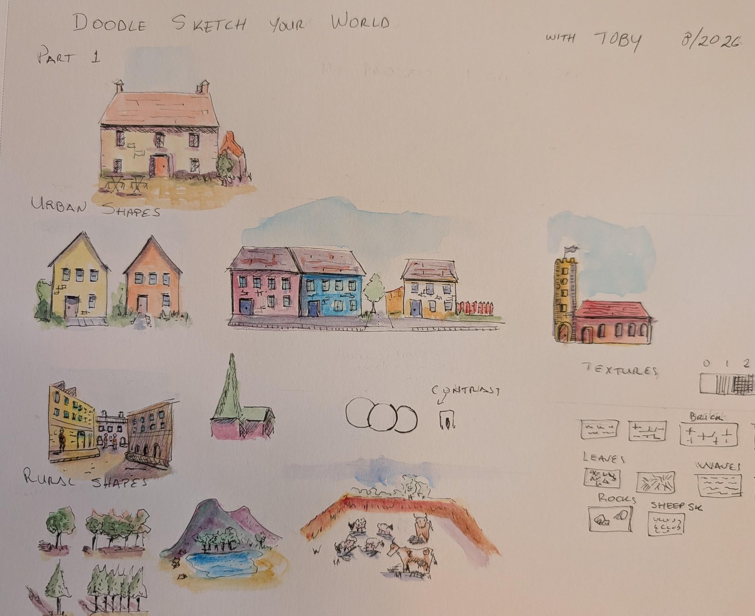 Doodle Sketch my World with Toby - image 1 - student project