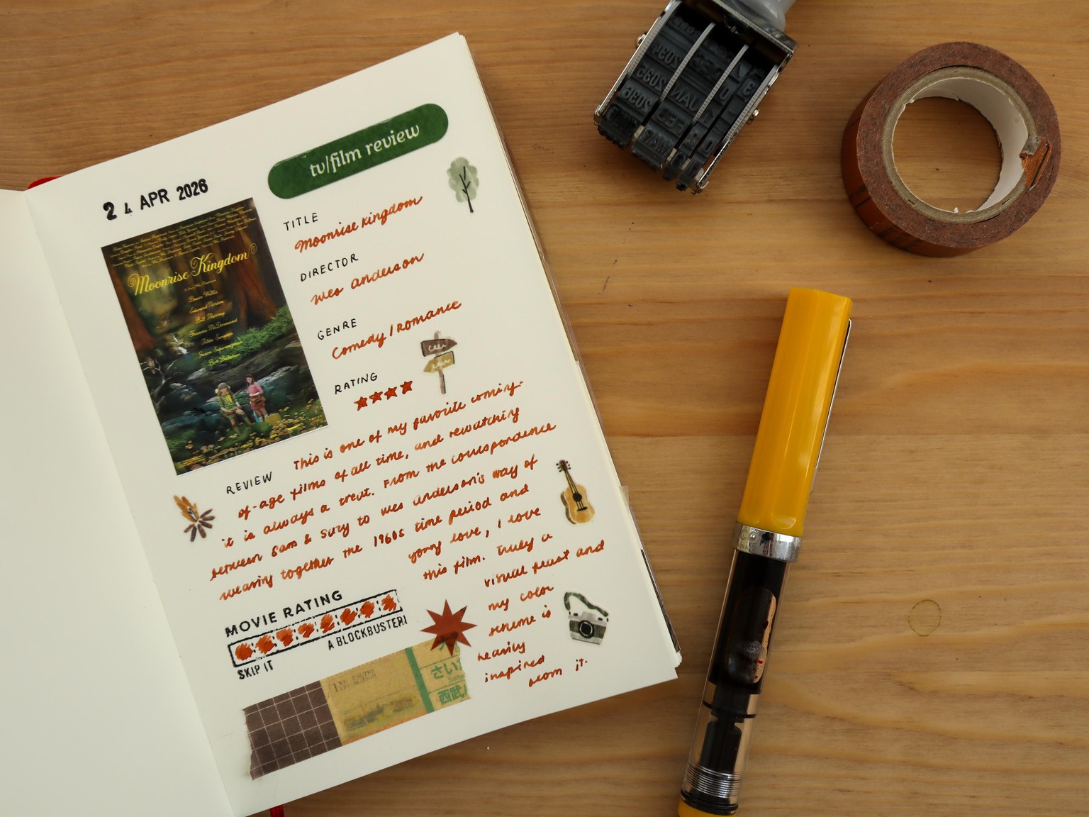 Media Journaling inspiration - image 3 - student project
