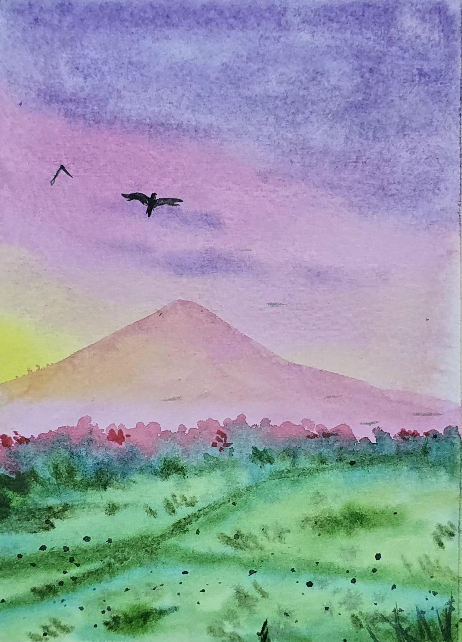 Nature paintings - image 10 - student project