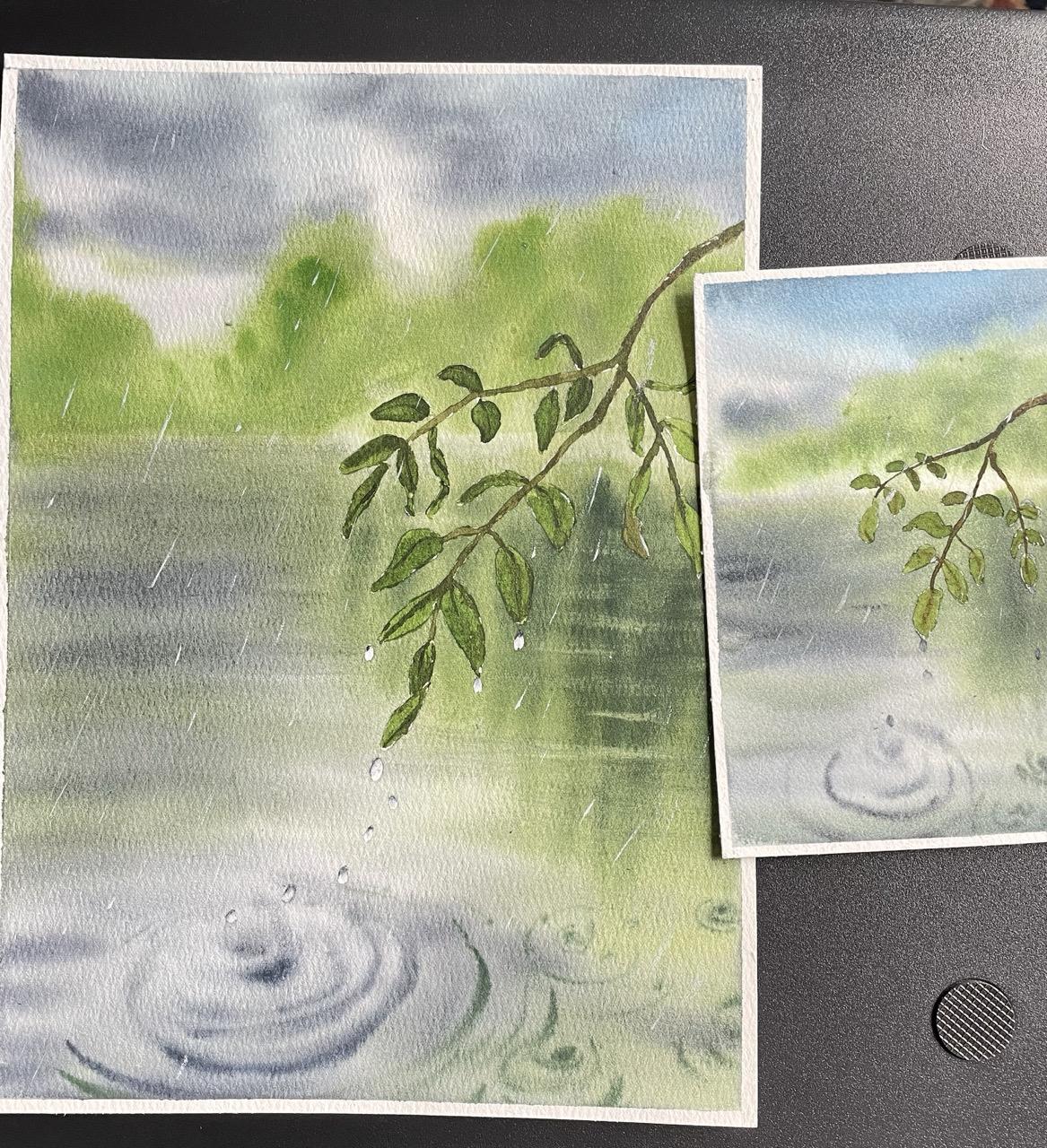 Watercolor Monsoon :) - image 4 - student project