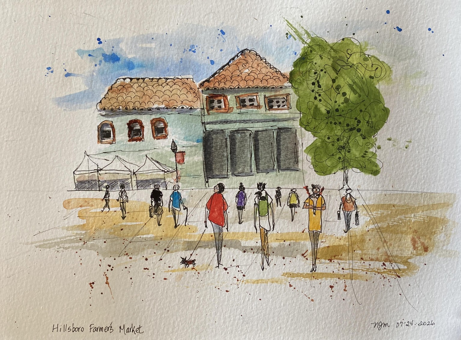 Hillsboro Farmer’s Market - image 1 - student project