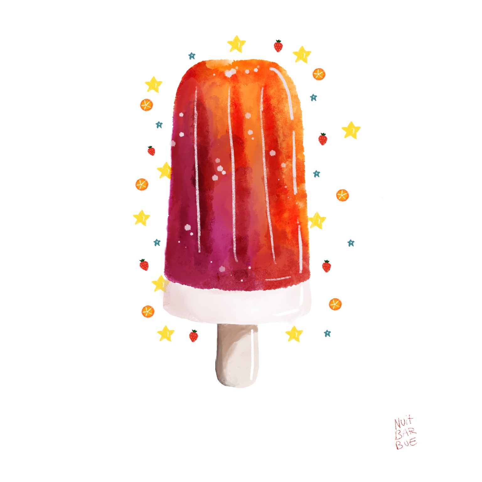 Une baleine amoureuse d'une glace - image 2 - student project