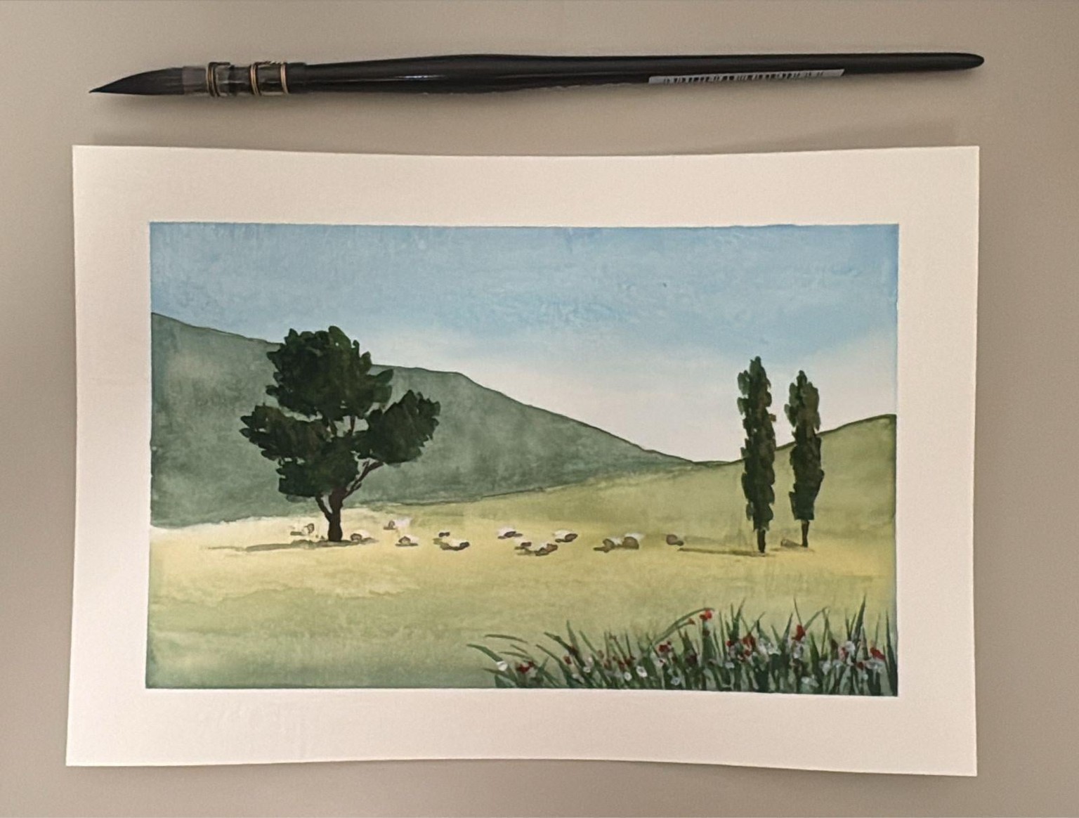 Value and Contrast in Watercolor - image 2 - student project