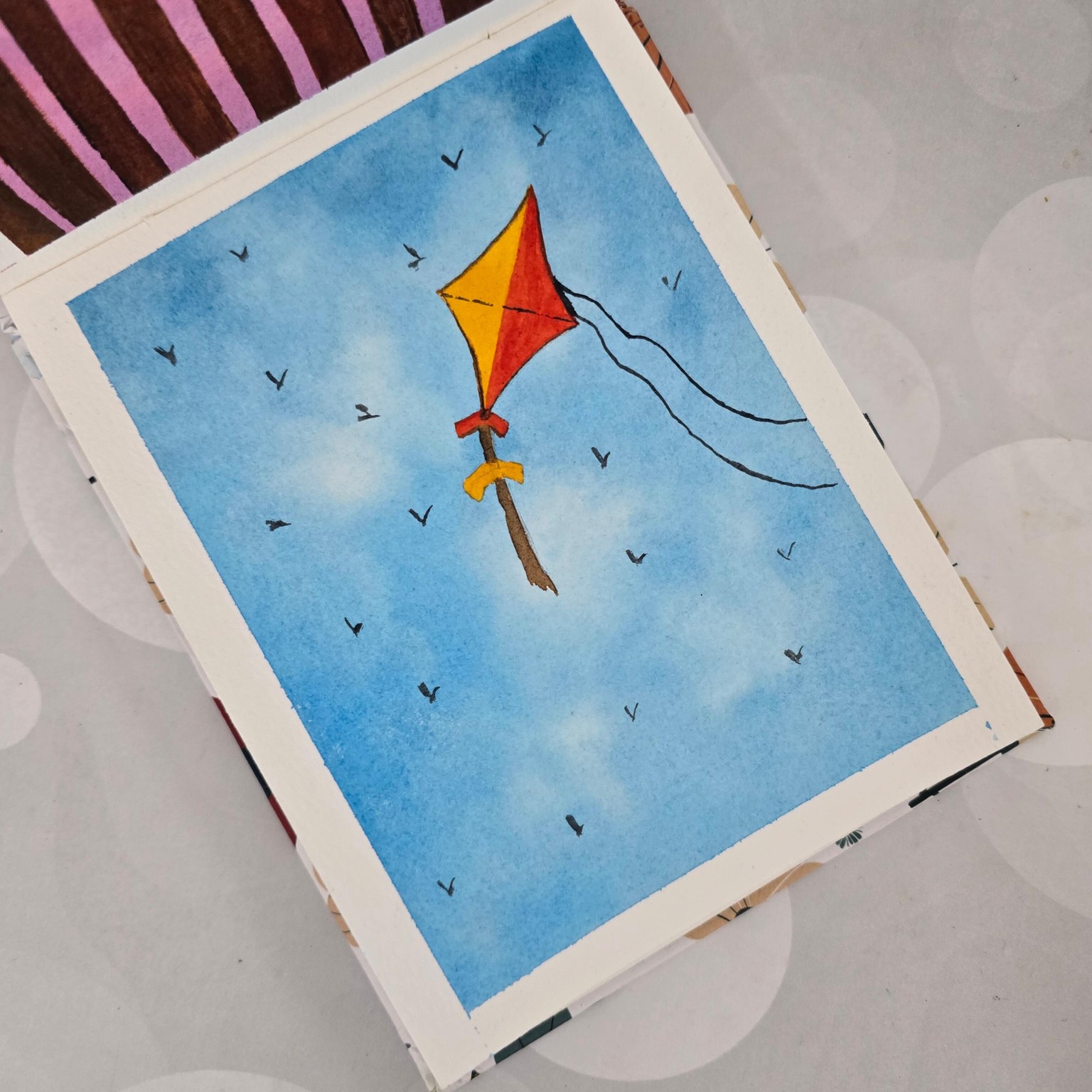 Watercolor skies - image 6 - student project