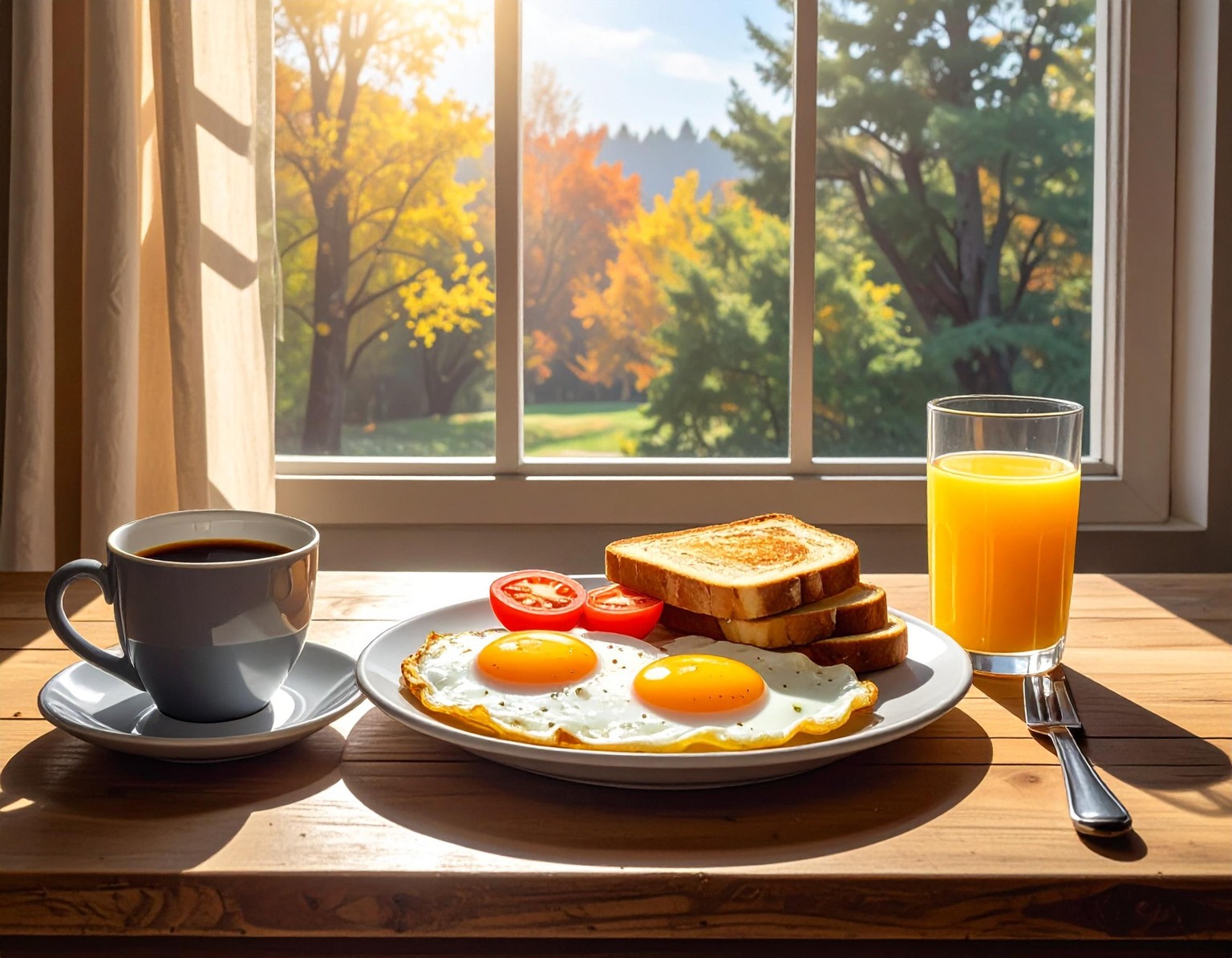 Almost an American breakfast - image 1 - student project