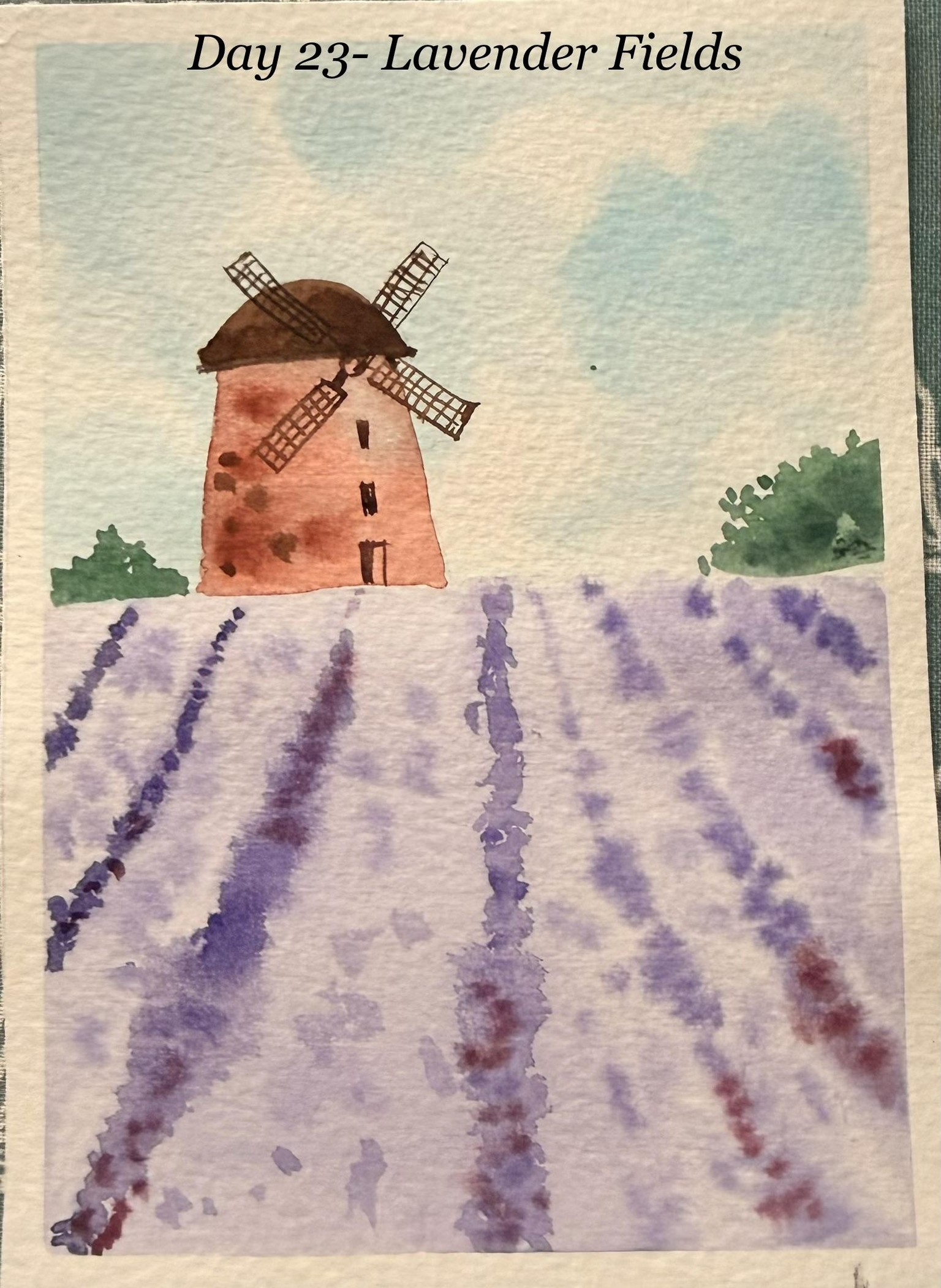 Nature in watercolour - image 25 - student project