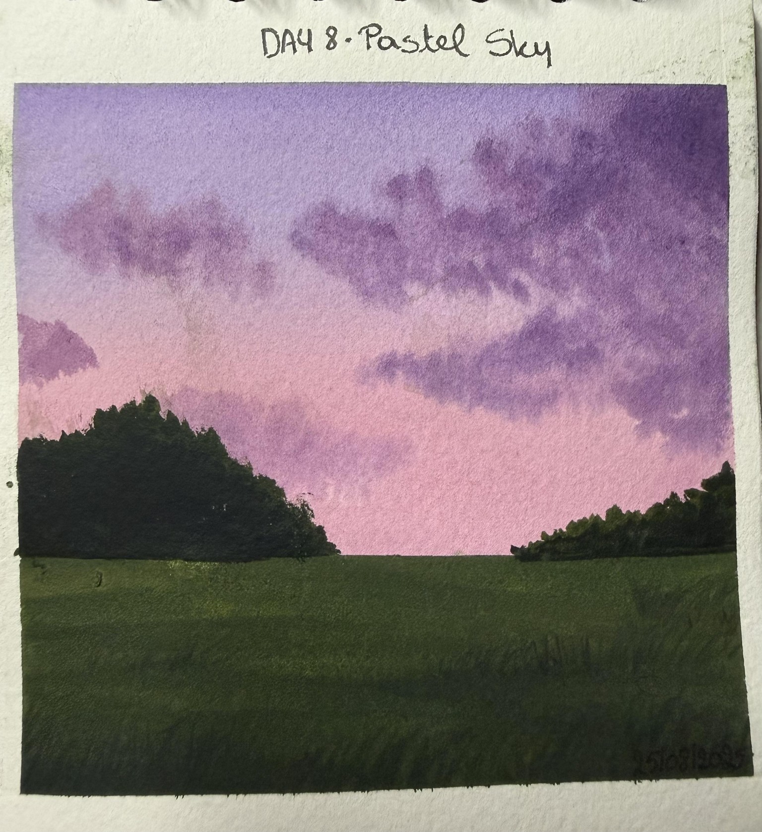 15 days of 15 minute watercolor - image 8 - student project