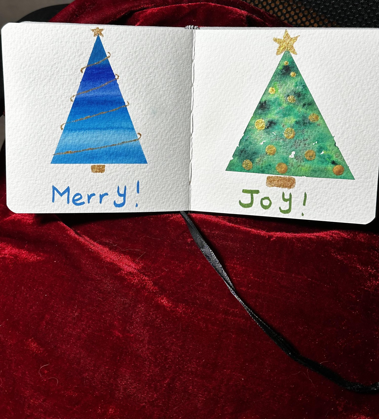 Two Simple Christmas Trees - image 1 - student project