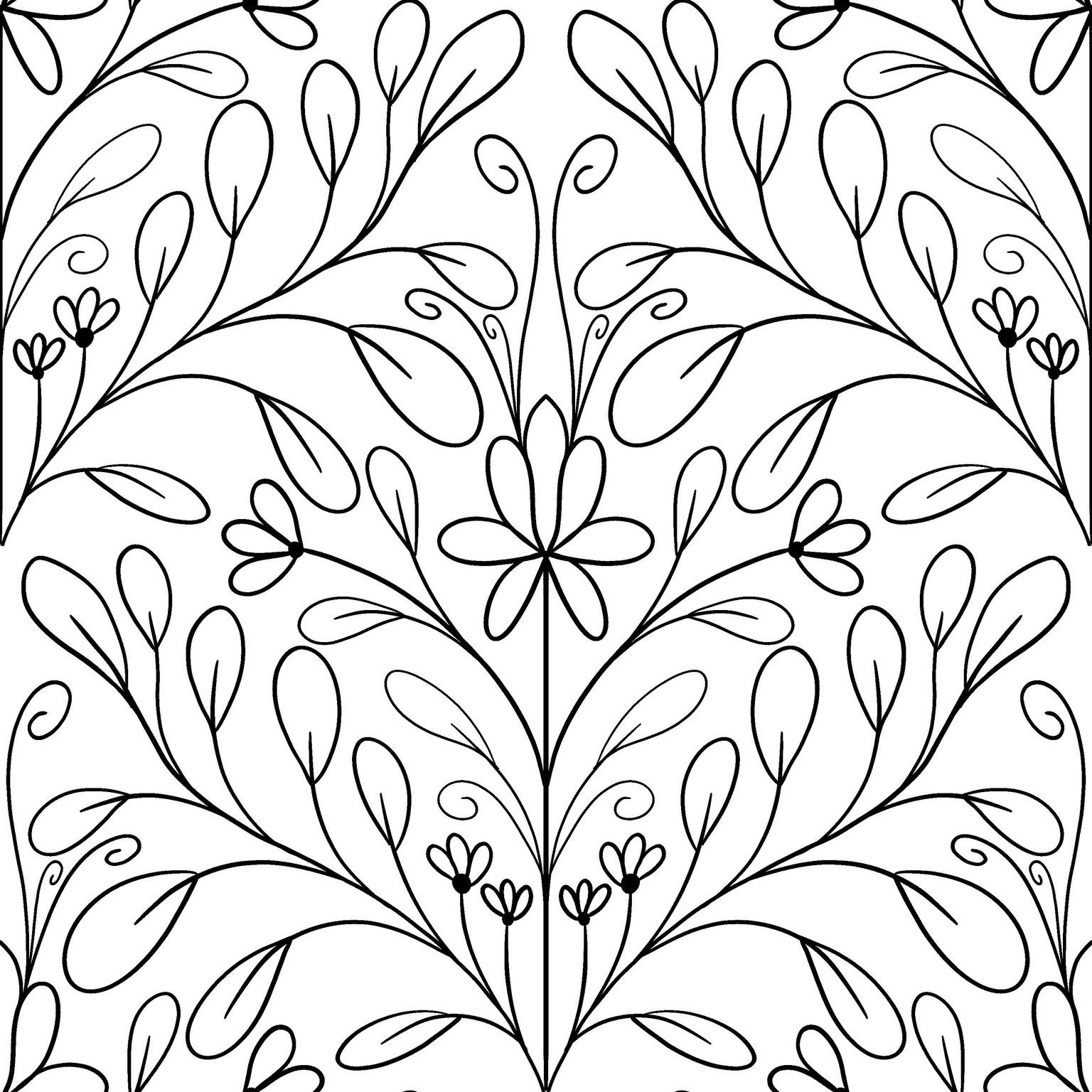 Symmetric Diamond Pattern in Procreate - image 1 - student project