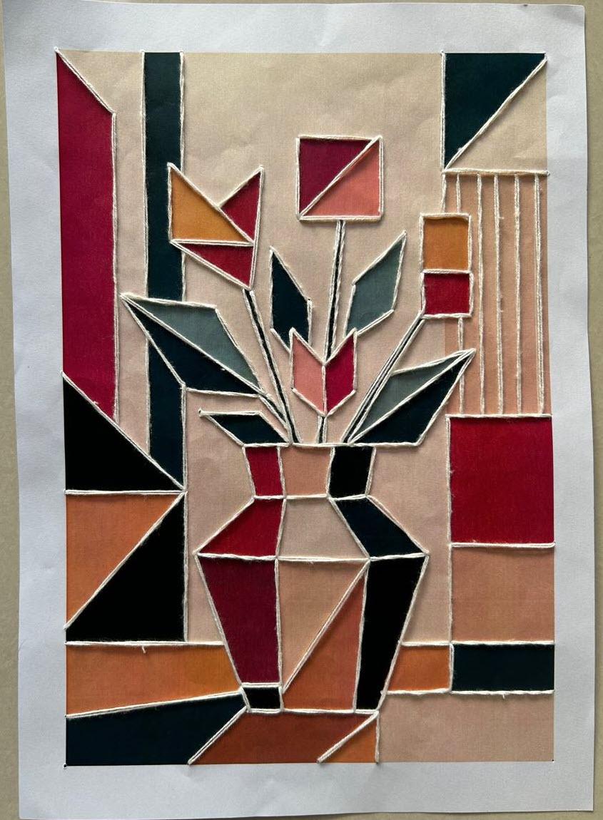 Geometric Photo Embroidery - image 3 - student project
