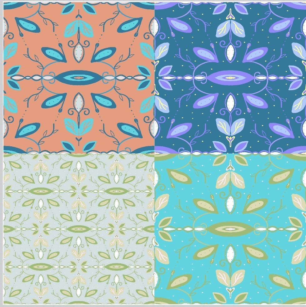 Seamless pattern - image 1 - student project