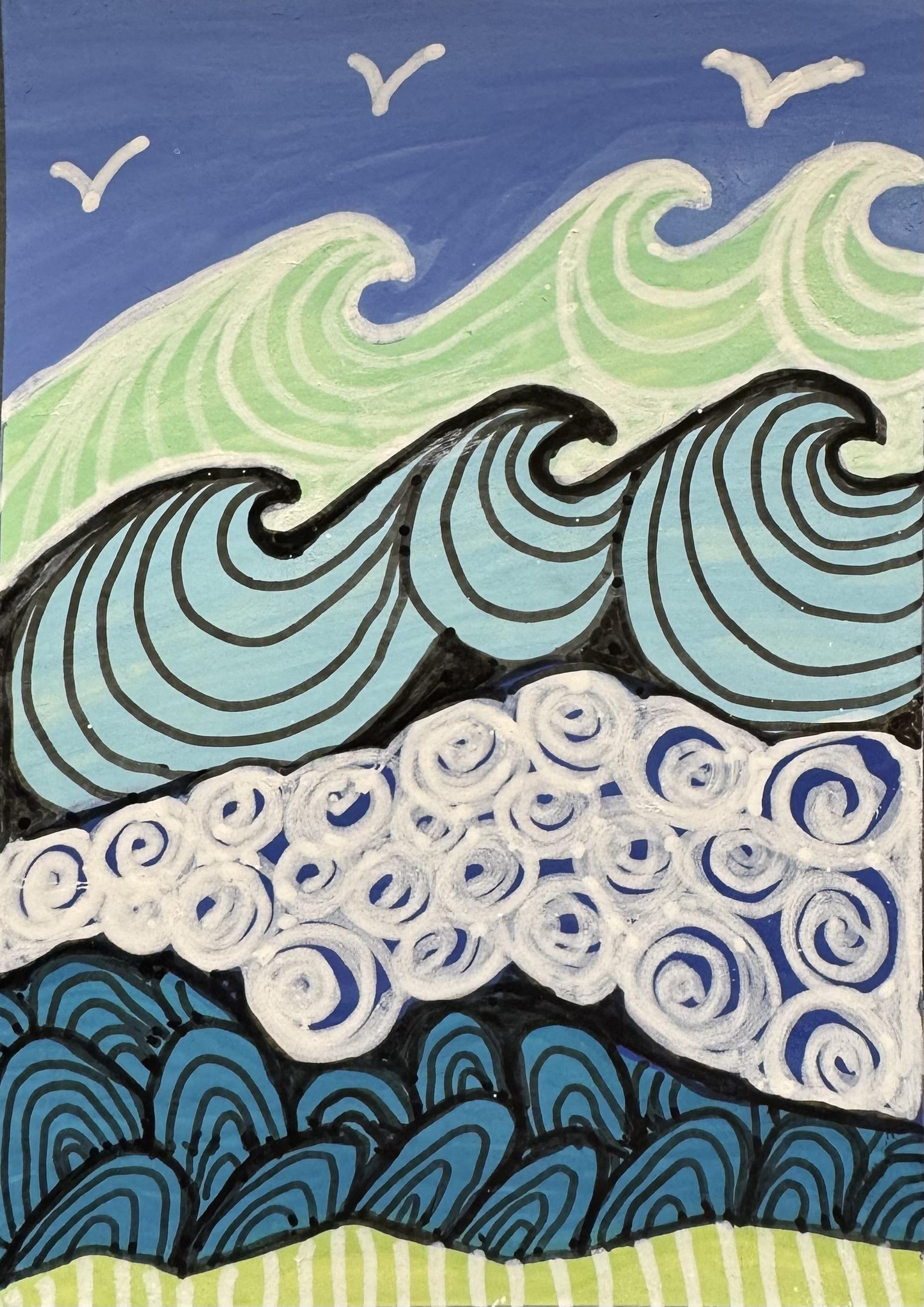 Ocean Waves - image 2 - student project