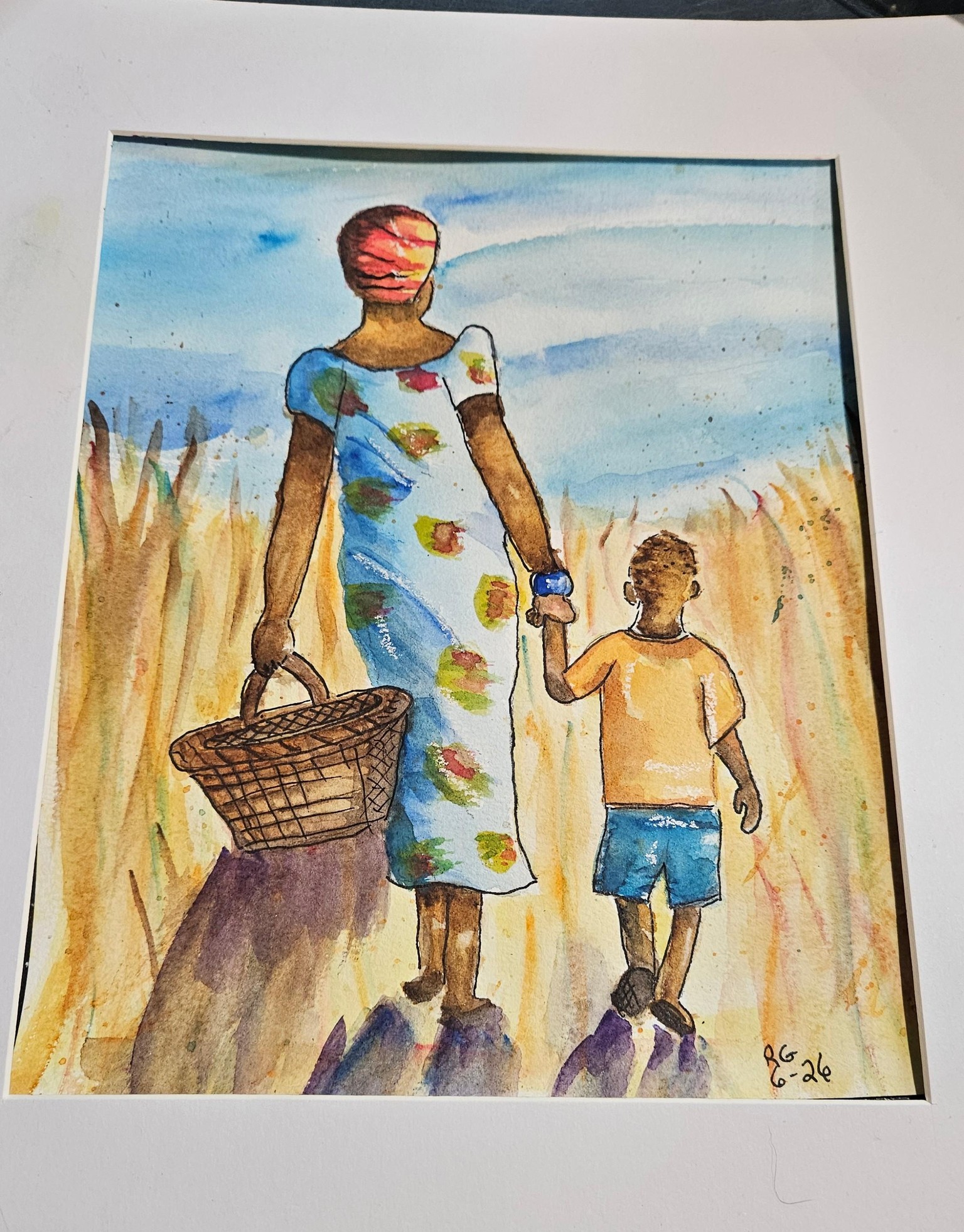 Mother and Son - image 1 - student project