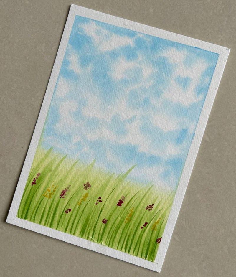 Basic watercolor techniques - image 1 - student project