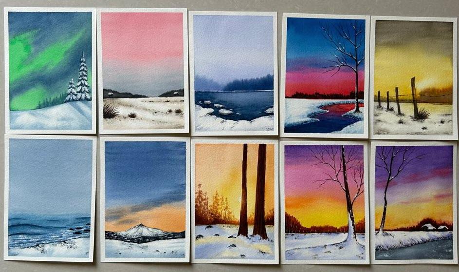 Soft & dreamy winter landscapes - image 1 - student project