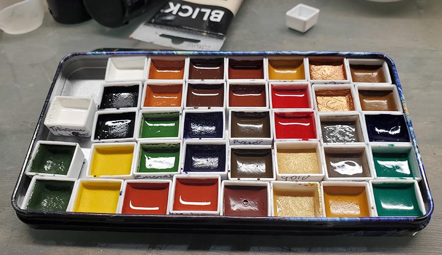 Handmade Watercolor Paints - image 1 - student project