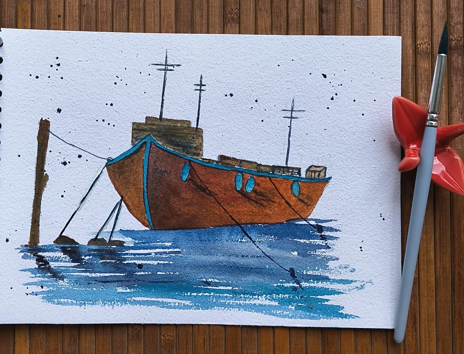 Boats, Reflection & Water - image 2 - student project