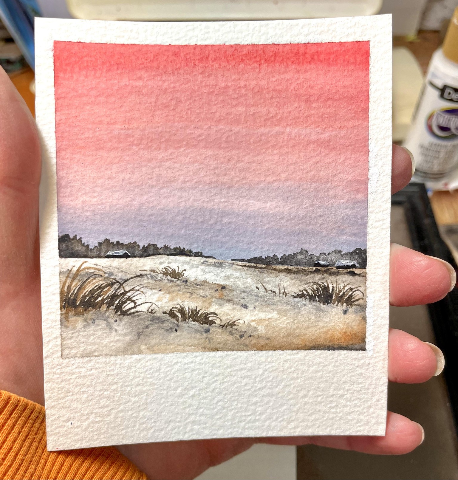 Tiny winter landscape - image 1 - student project