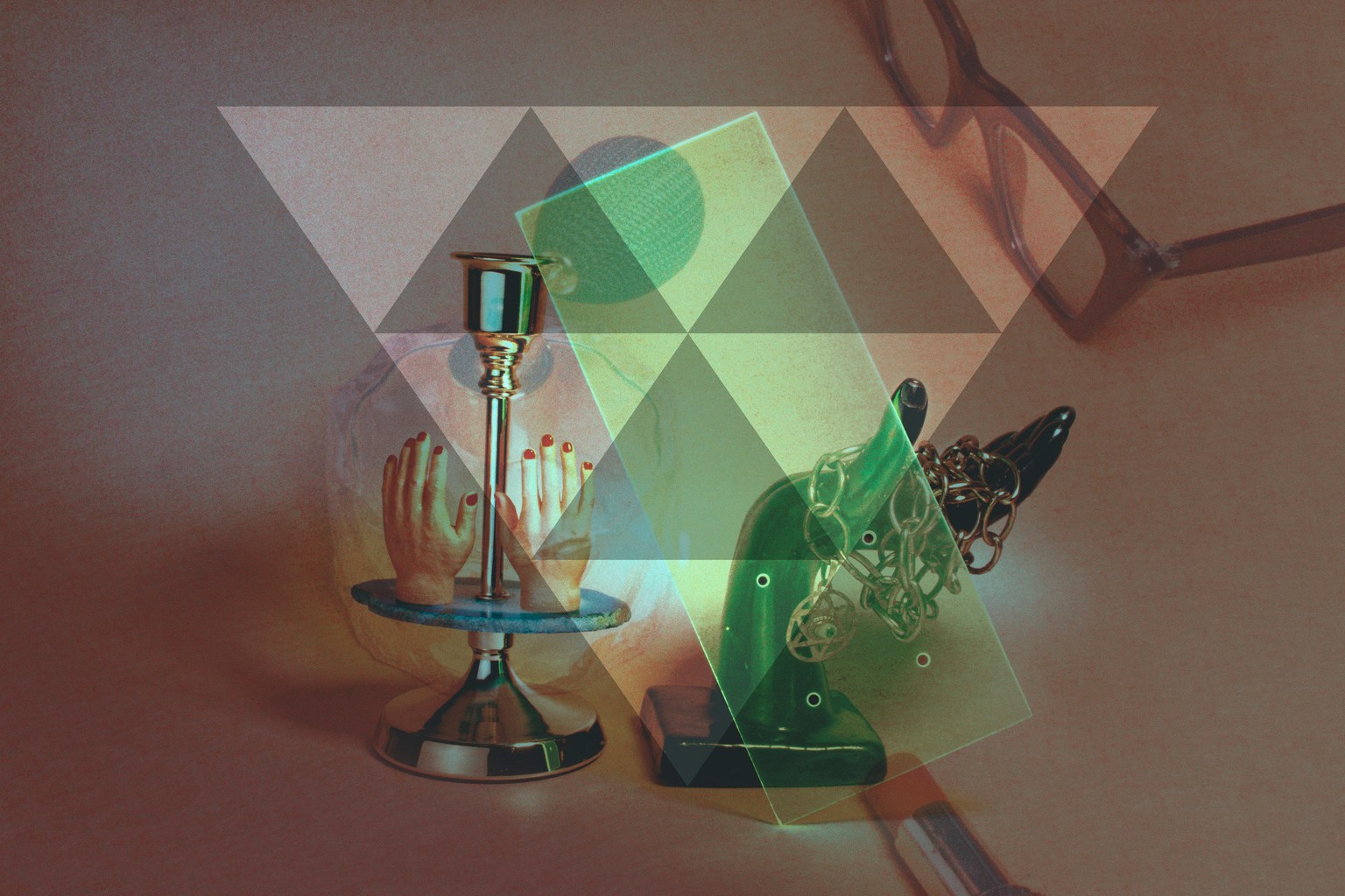 My Second Photoshop Project (Geometric Photoshop Manipulation) Photoshop II by Meg Lewis - image 1 - student project