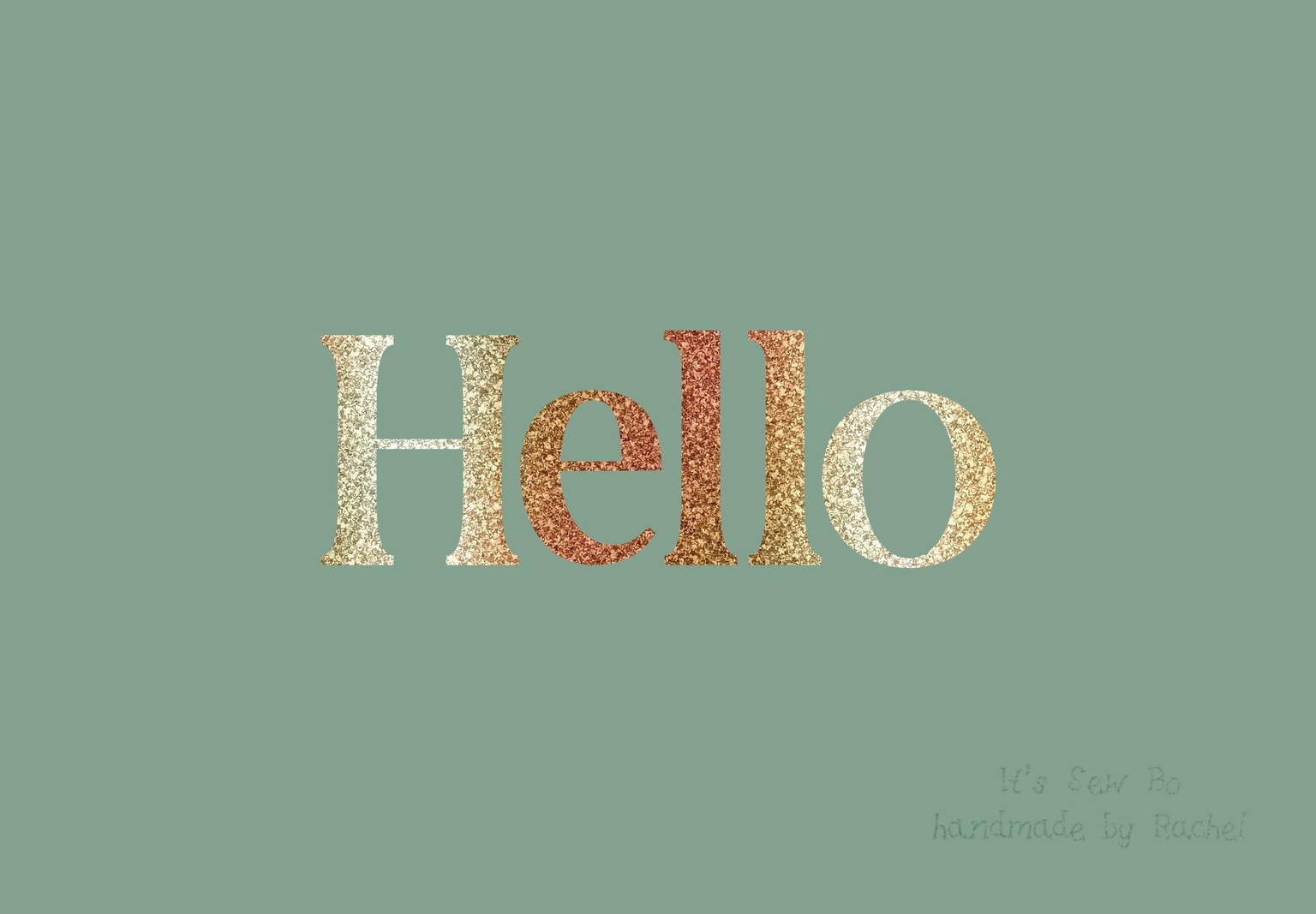 Metallics & Glitter - image 1 - student project