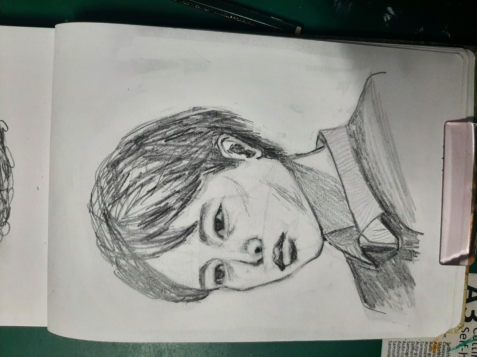 Portrait à la gouache défi 1 - image 2 - student project