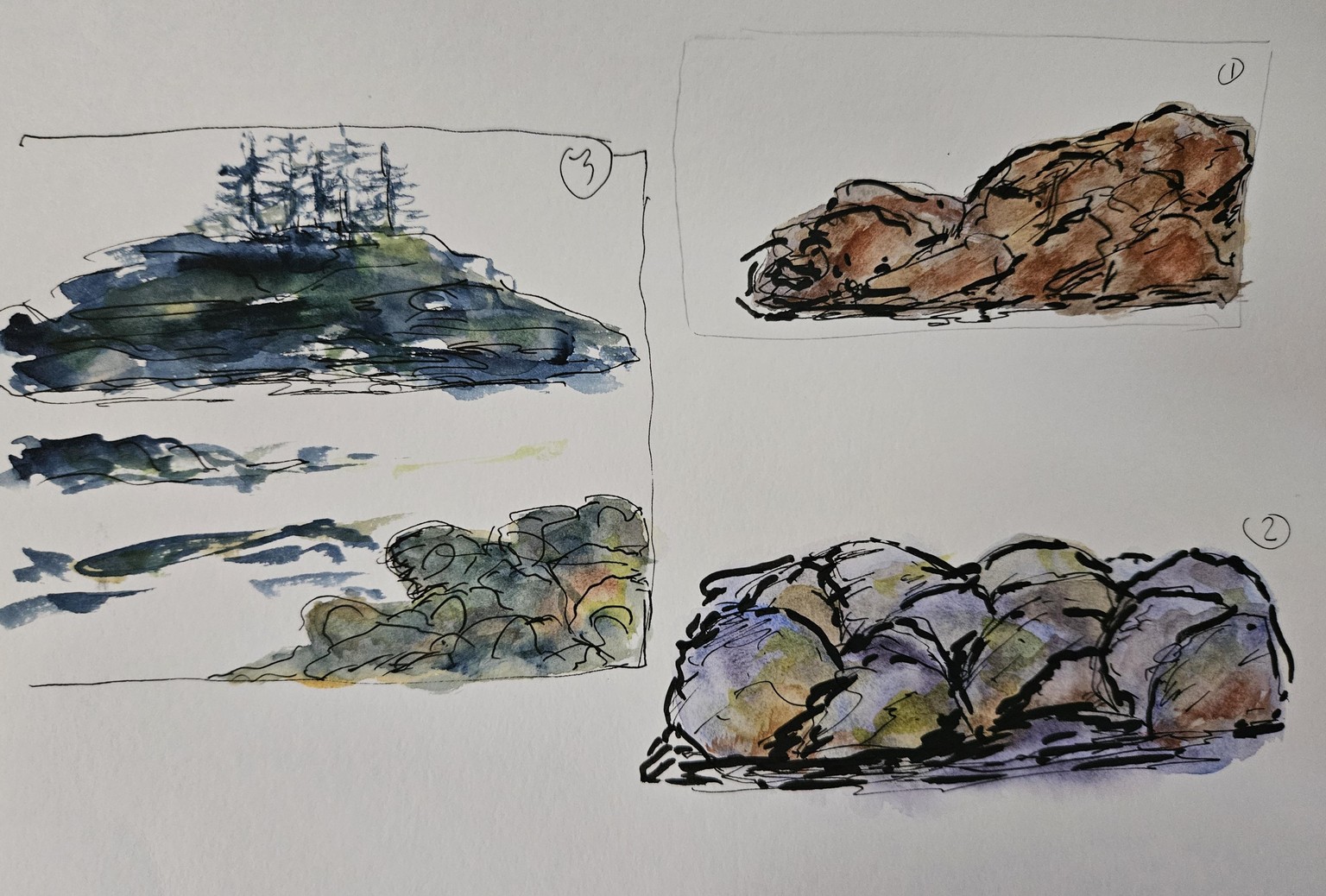 Simple rocks - image 1 - student project